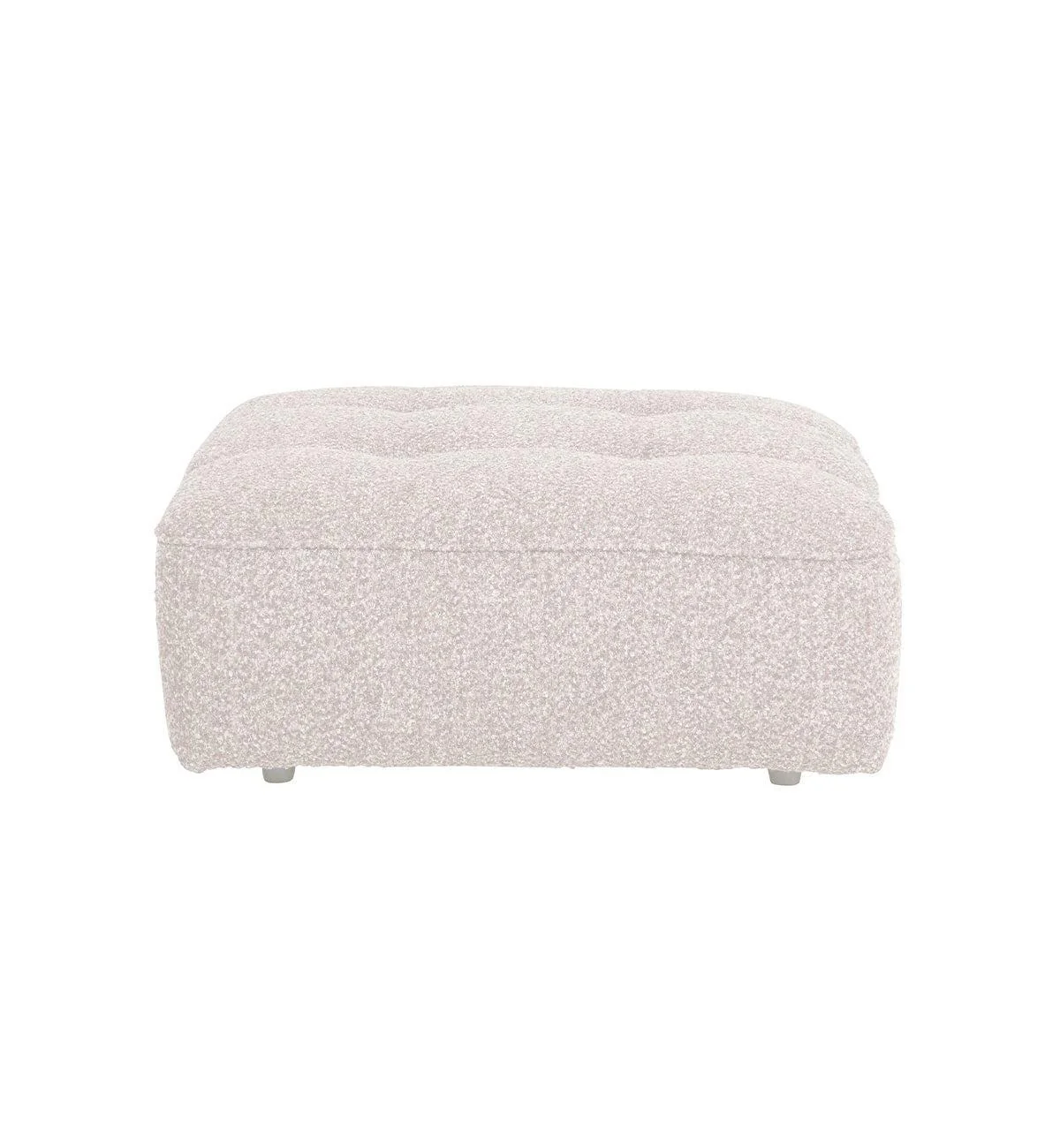 Roommate Sofa - Square Ottoman In Ecru