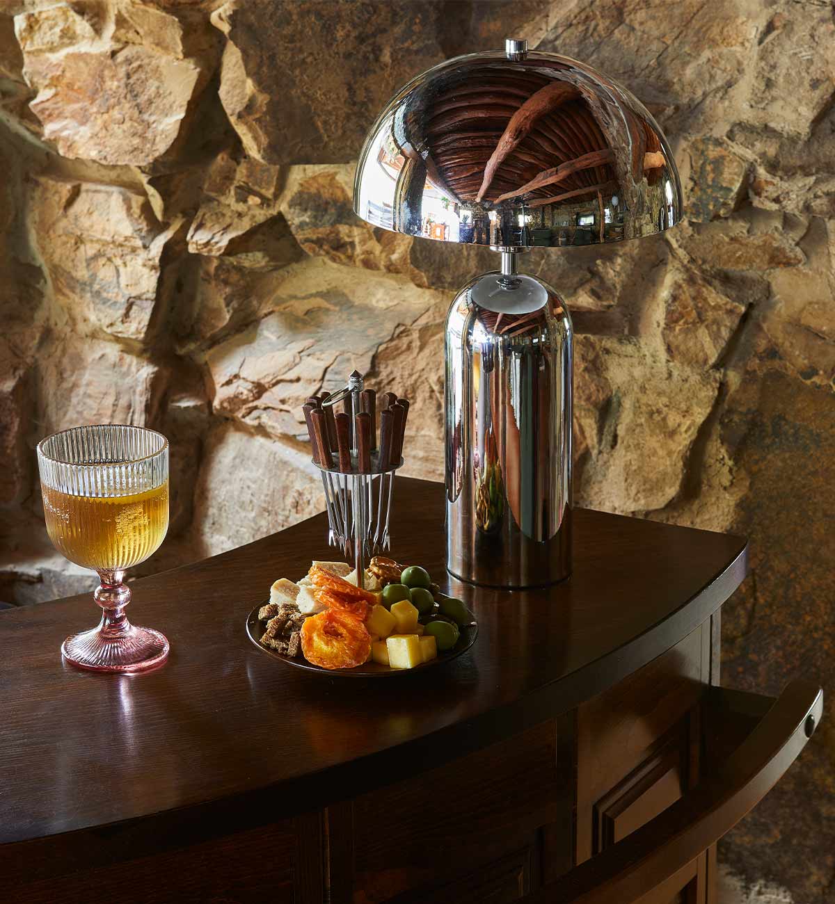 Scout Table Lamp in Chrome - Image 2