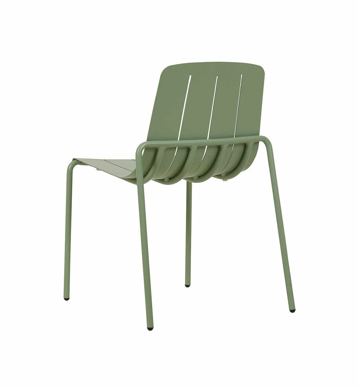 Slim Dining Chair In Moss - Image 4