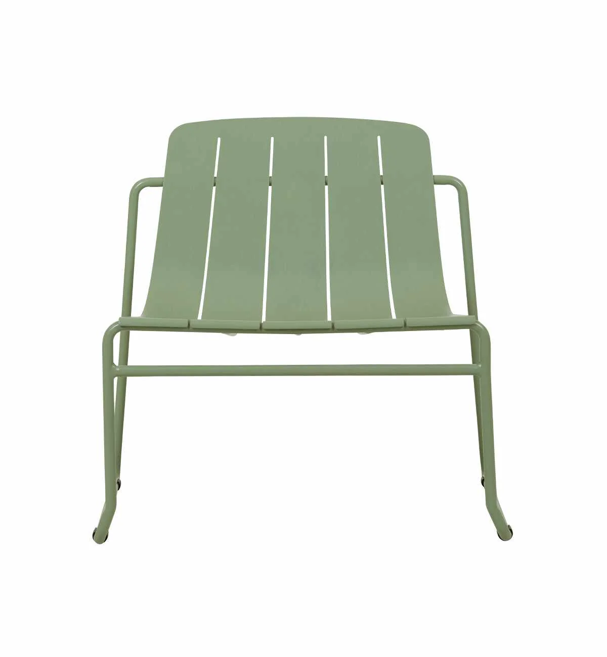 Slim Lounge Chair In Moss - Image 6