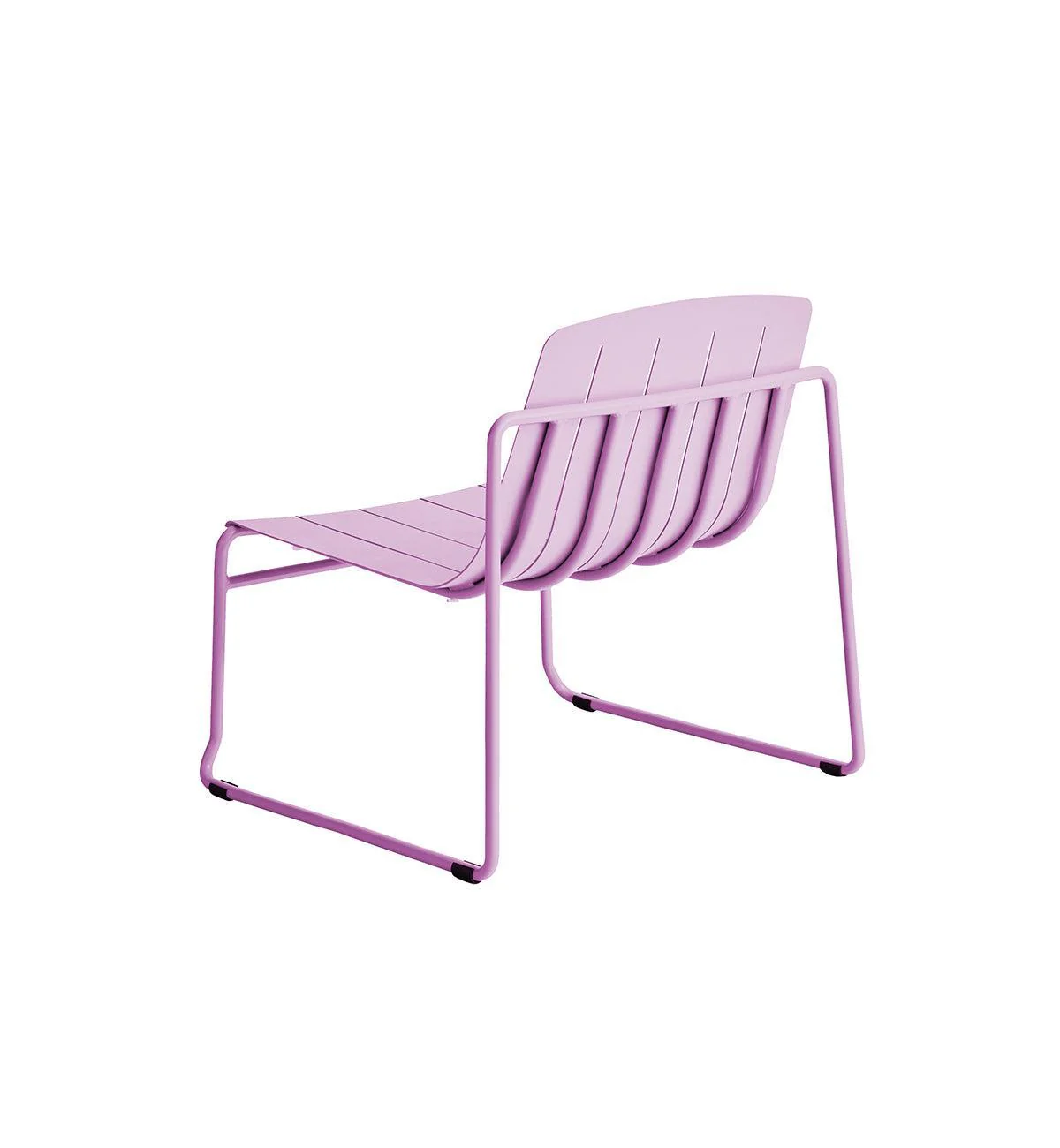 Slim Lounge Chair In Paloma Pink - Image 5