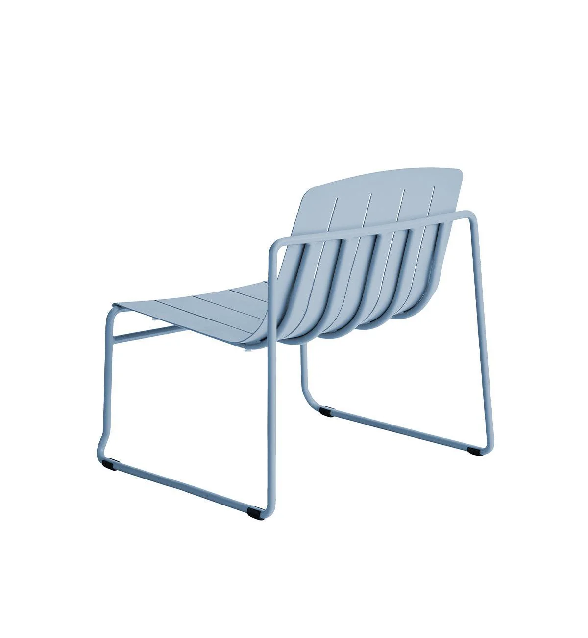 Slim Lounge Chair In Sea Mist - Image 4