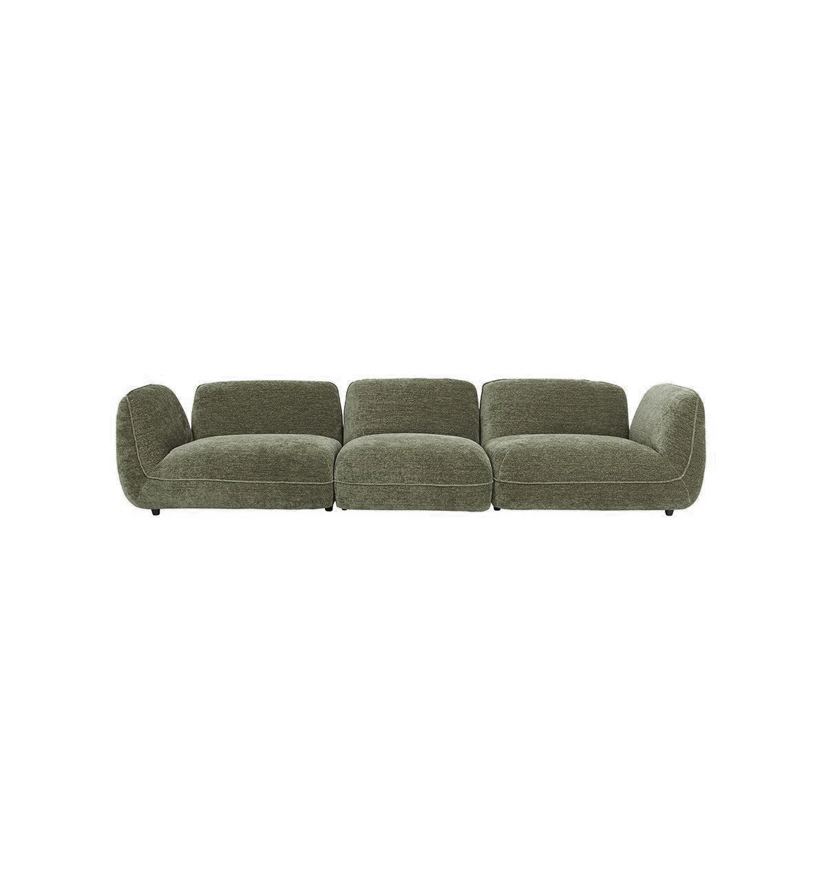 Homebody Sofa - 3 Seater In Moss