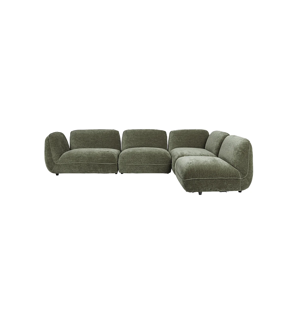 Homebody Sofa - L-Shape RHF In Moss