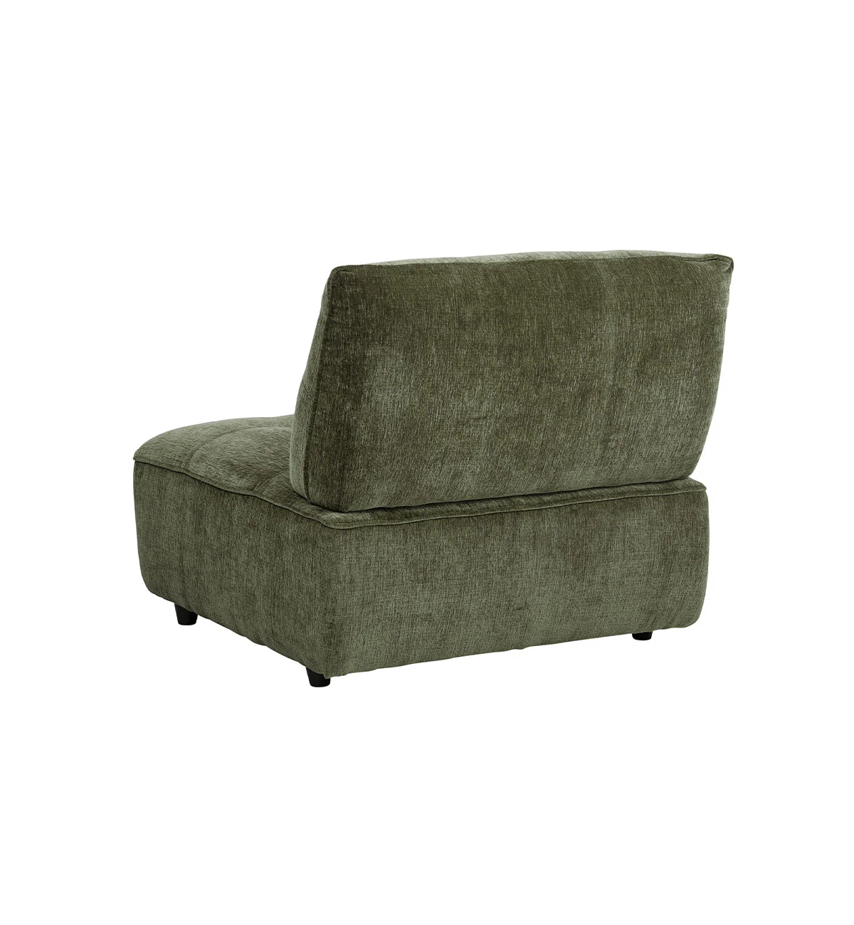 Roommate Sofa - Armless Chair in Moss - Image 4