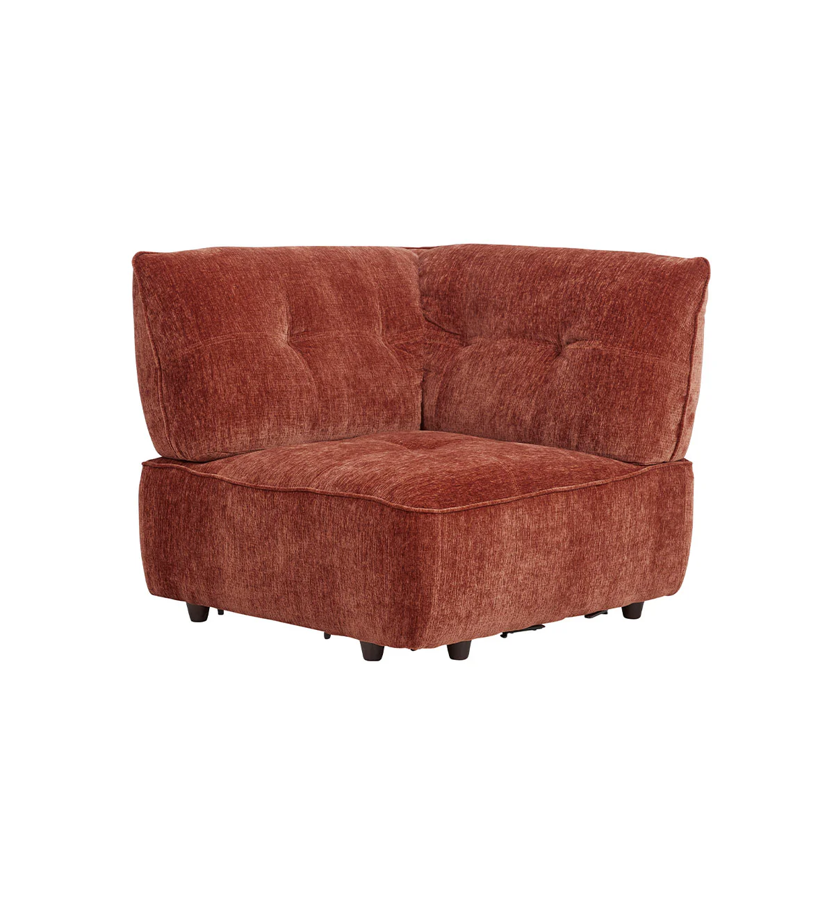 Roommate Sofa - Corner in Cinnabar