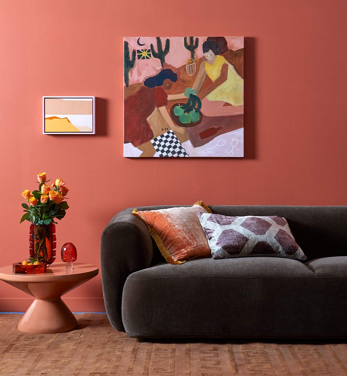 Utopia Cushion In Pumpkin - Image 4