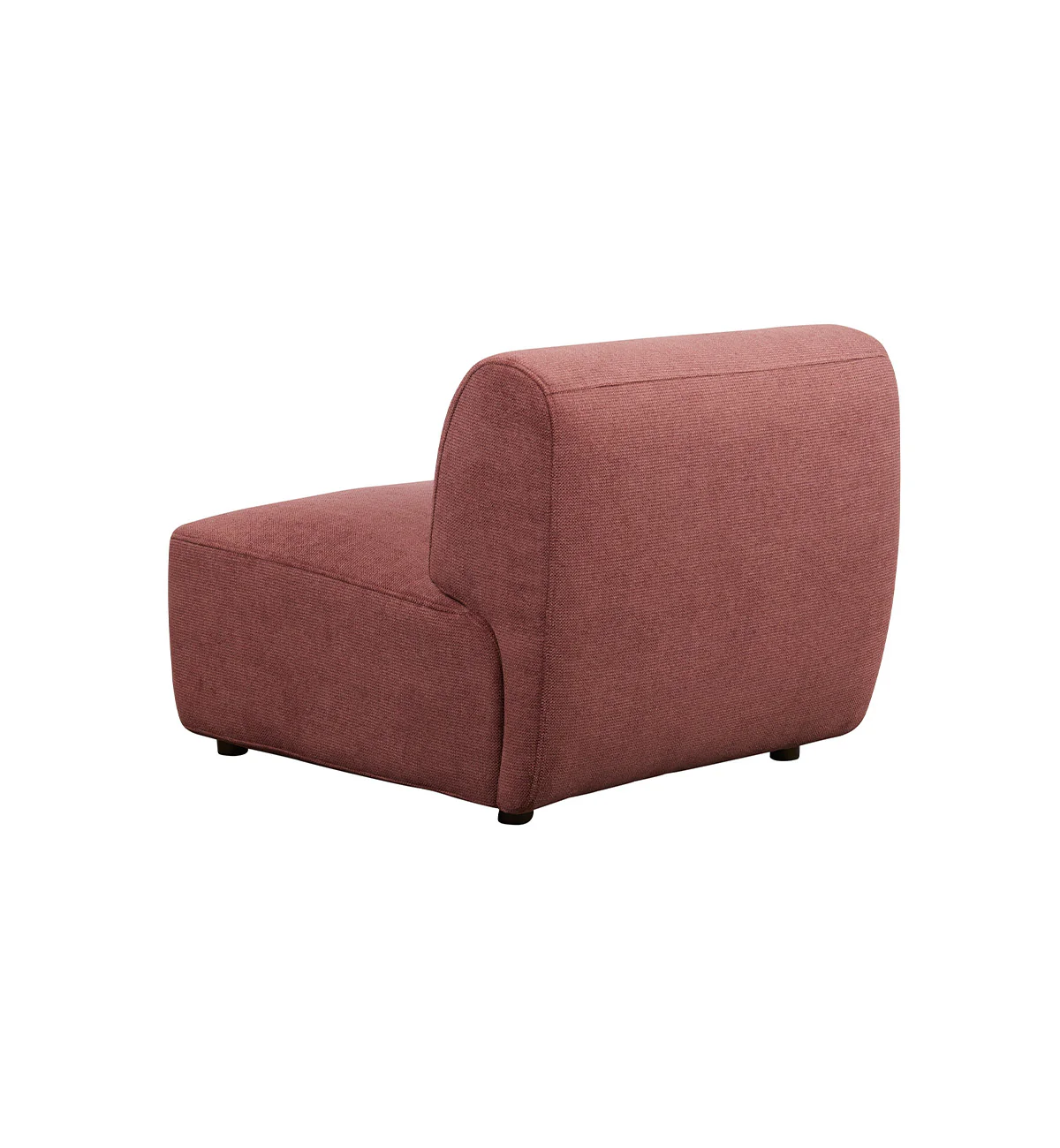 Sunday Sofa - Armless Chair in Plum - Image 5