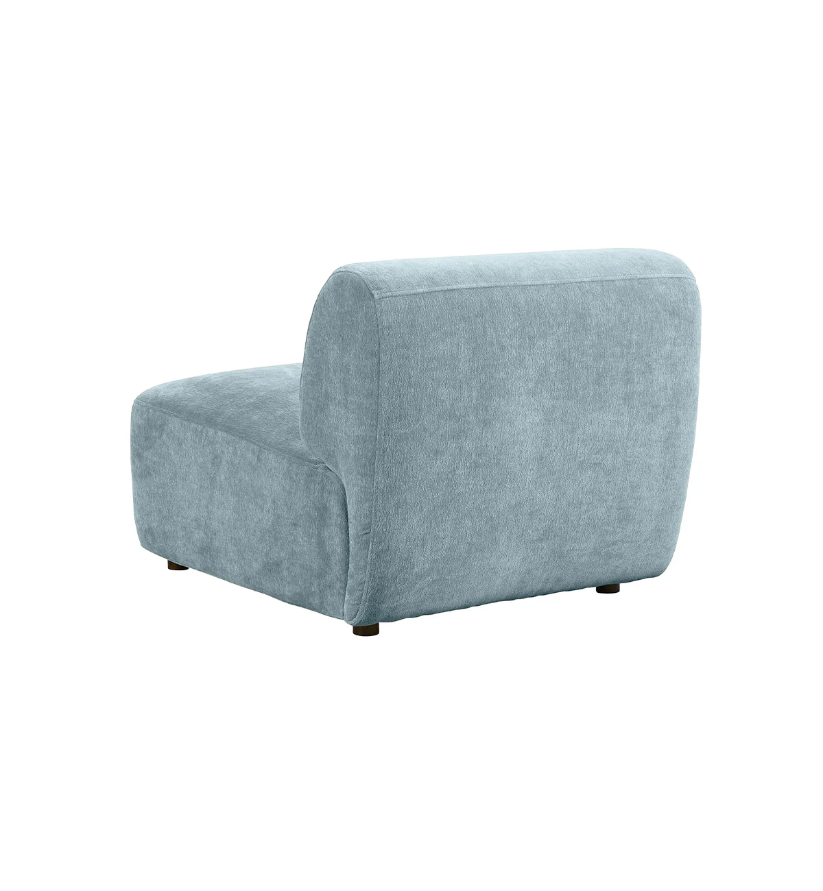 Sunday Sofa - Armless Chair in Powder Blue - Image 5