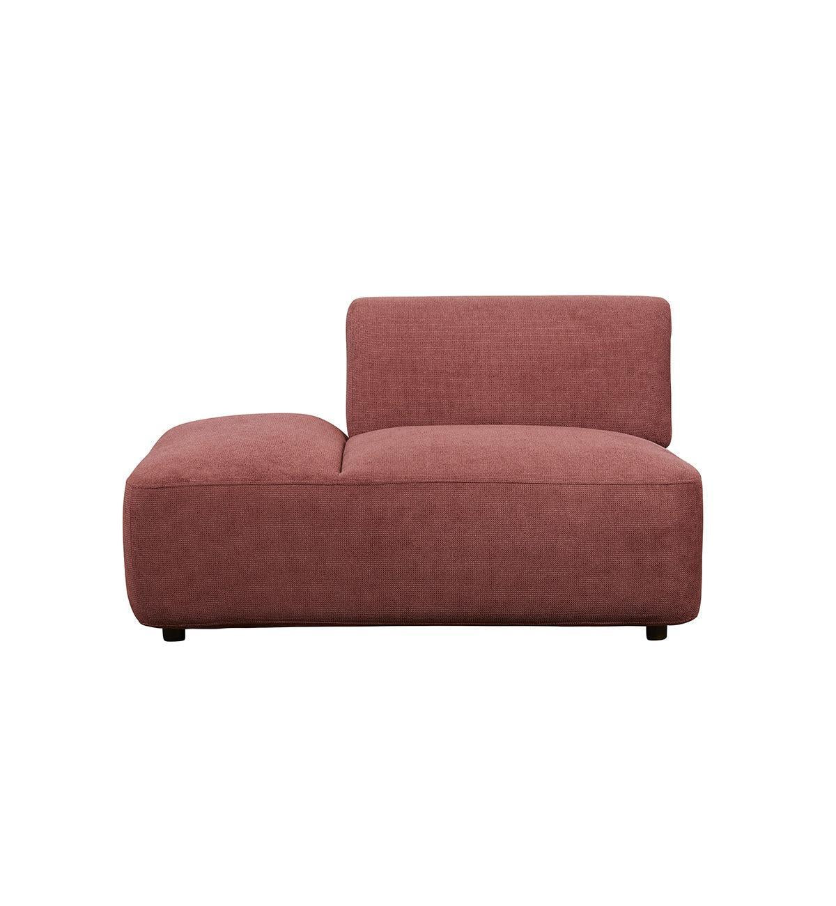 Sunday Sofa - Open End LHF in Plum