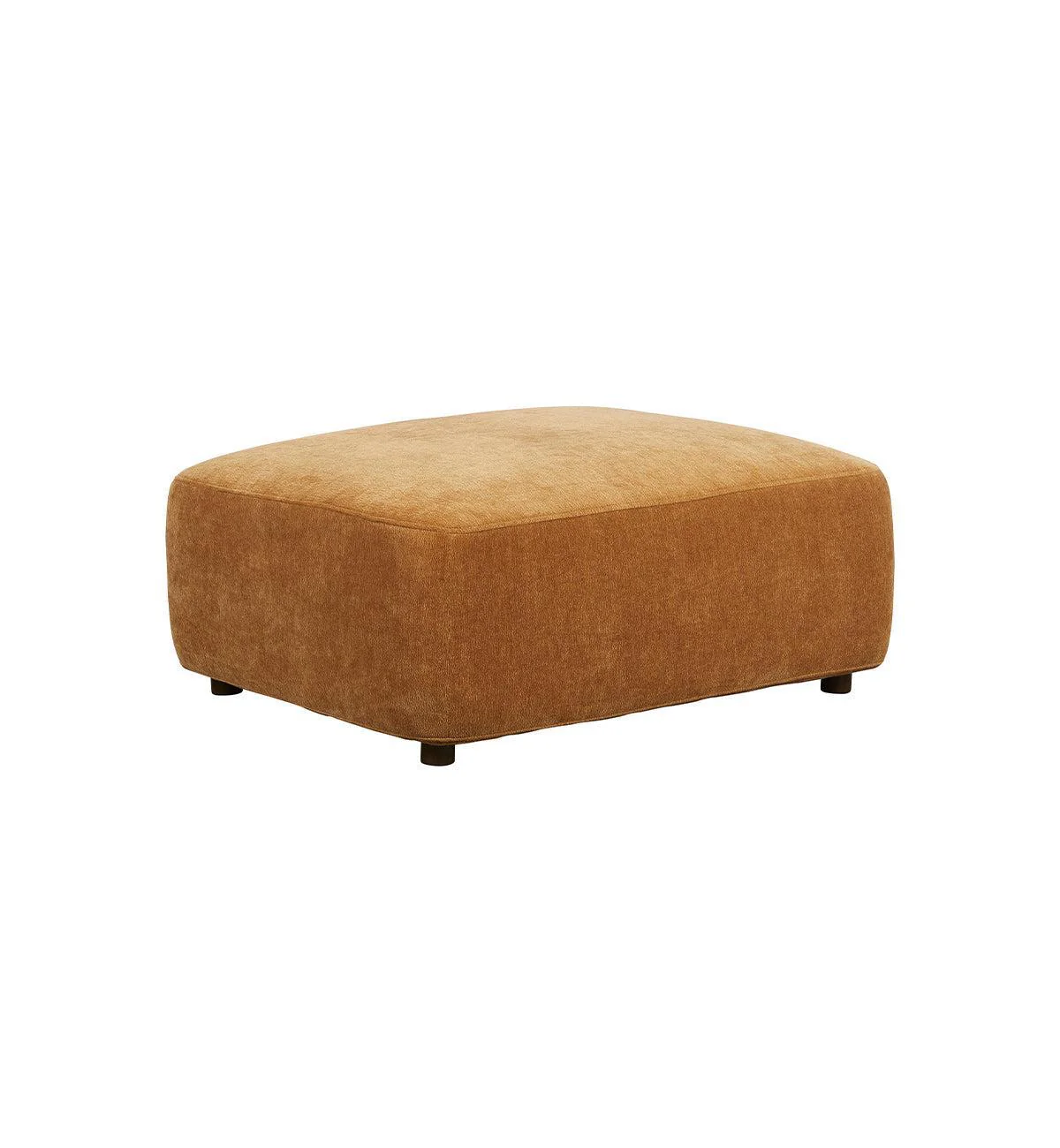 Sunday Sofa - Rectangle Ottoman in Whisky - Image 2