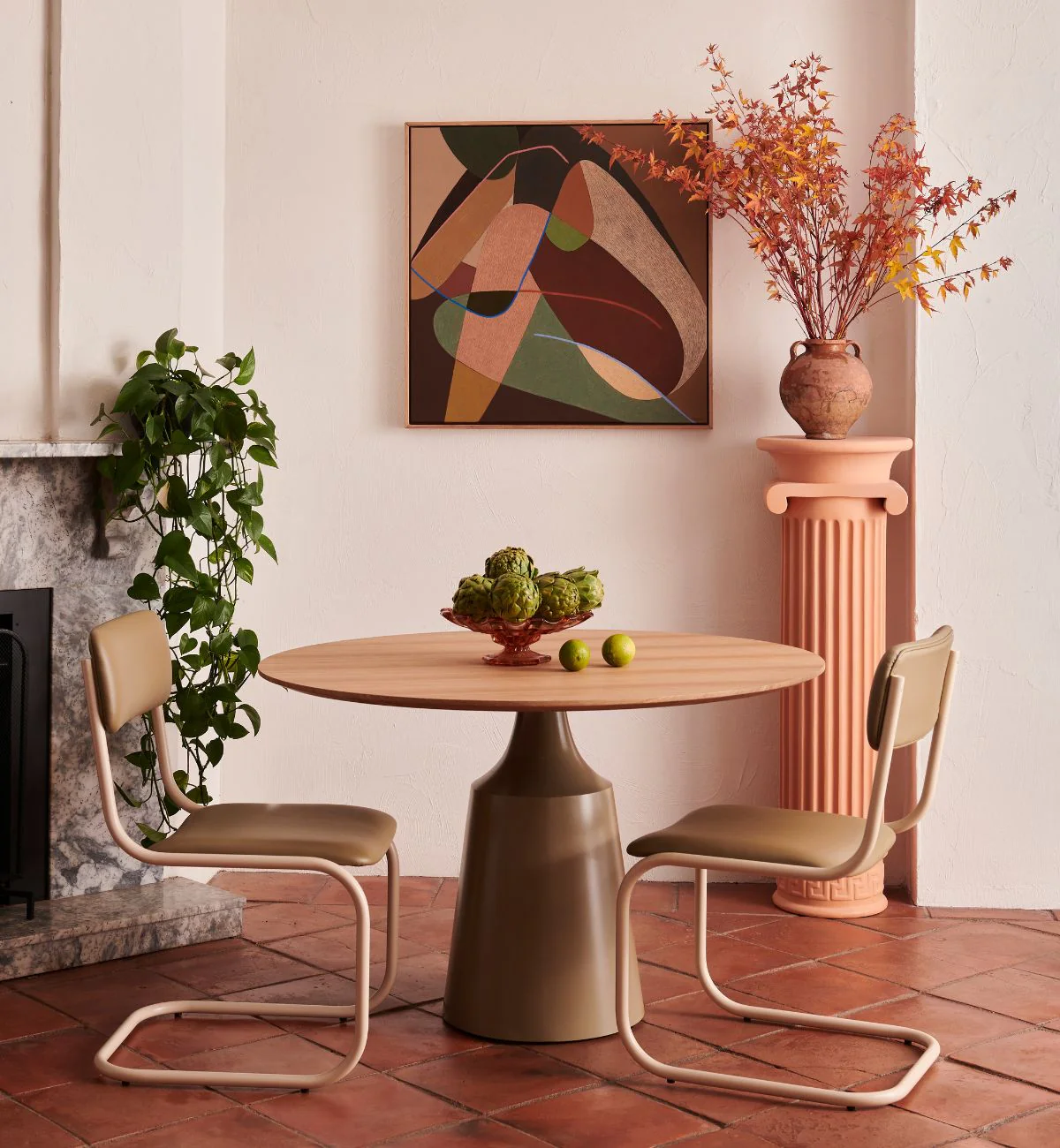 Soiree Dining Table In Putty - Image 3