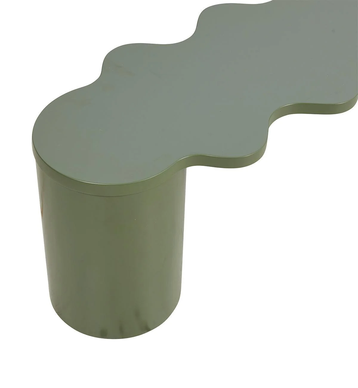 Squiggle Bench in Cactus - Image 4