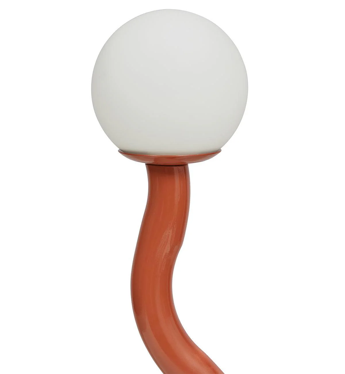 Squiggle Table Lamp in Clay - Image 5
