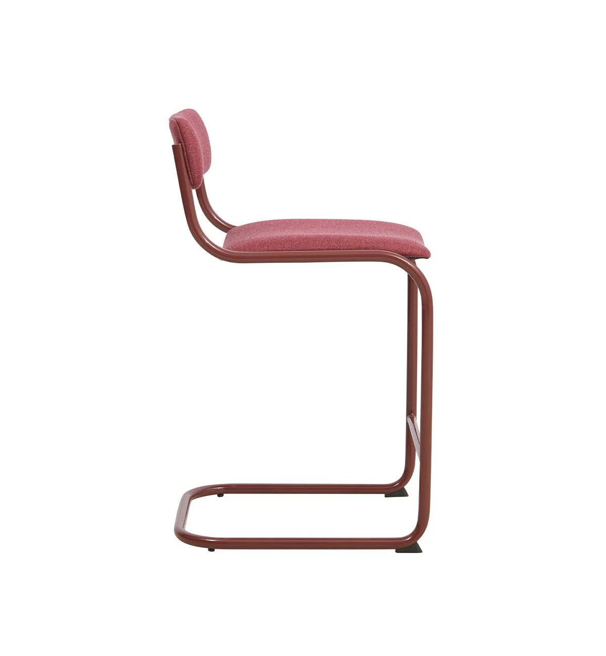 Strut Bar Stool in Garnet - Image 3