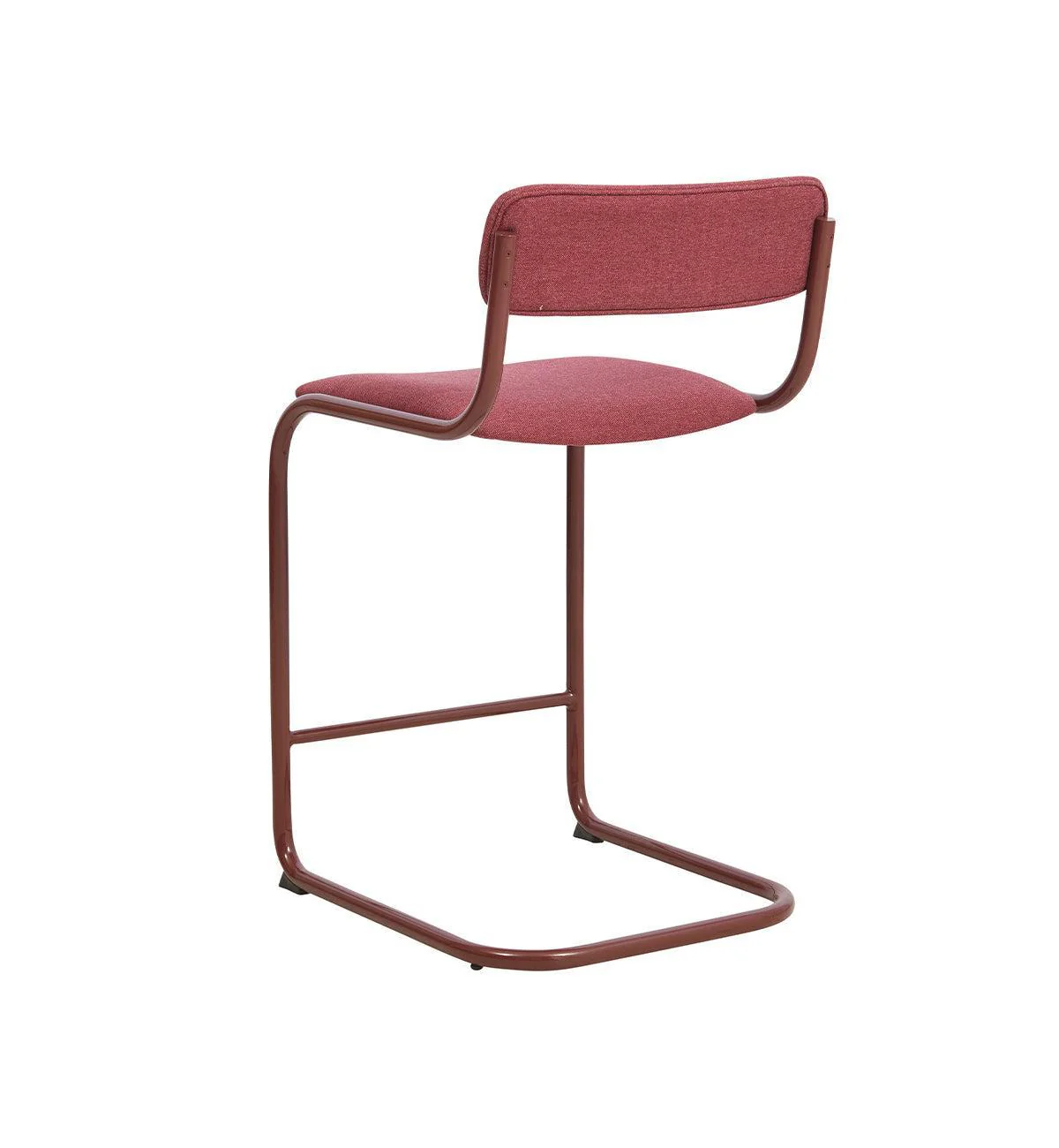 Strut Bar Stool in Garnet - Image 4