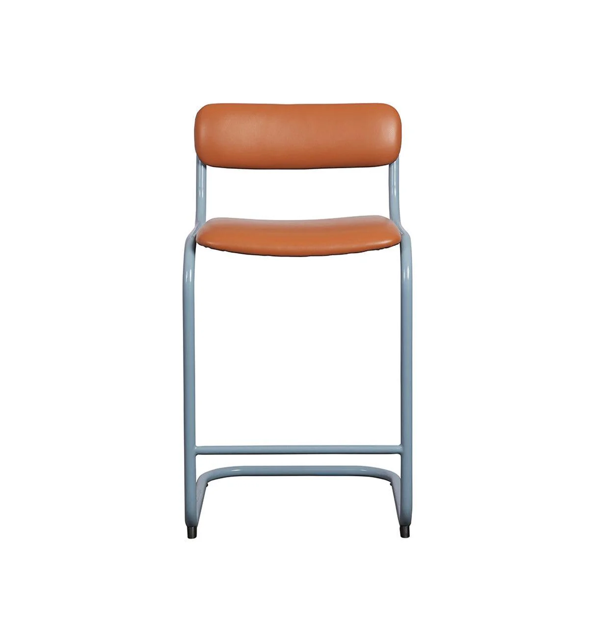Strut Bar Stool in Powder Blue - Image 4