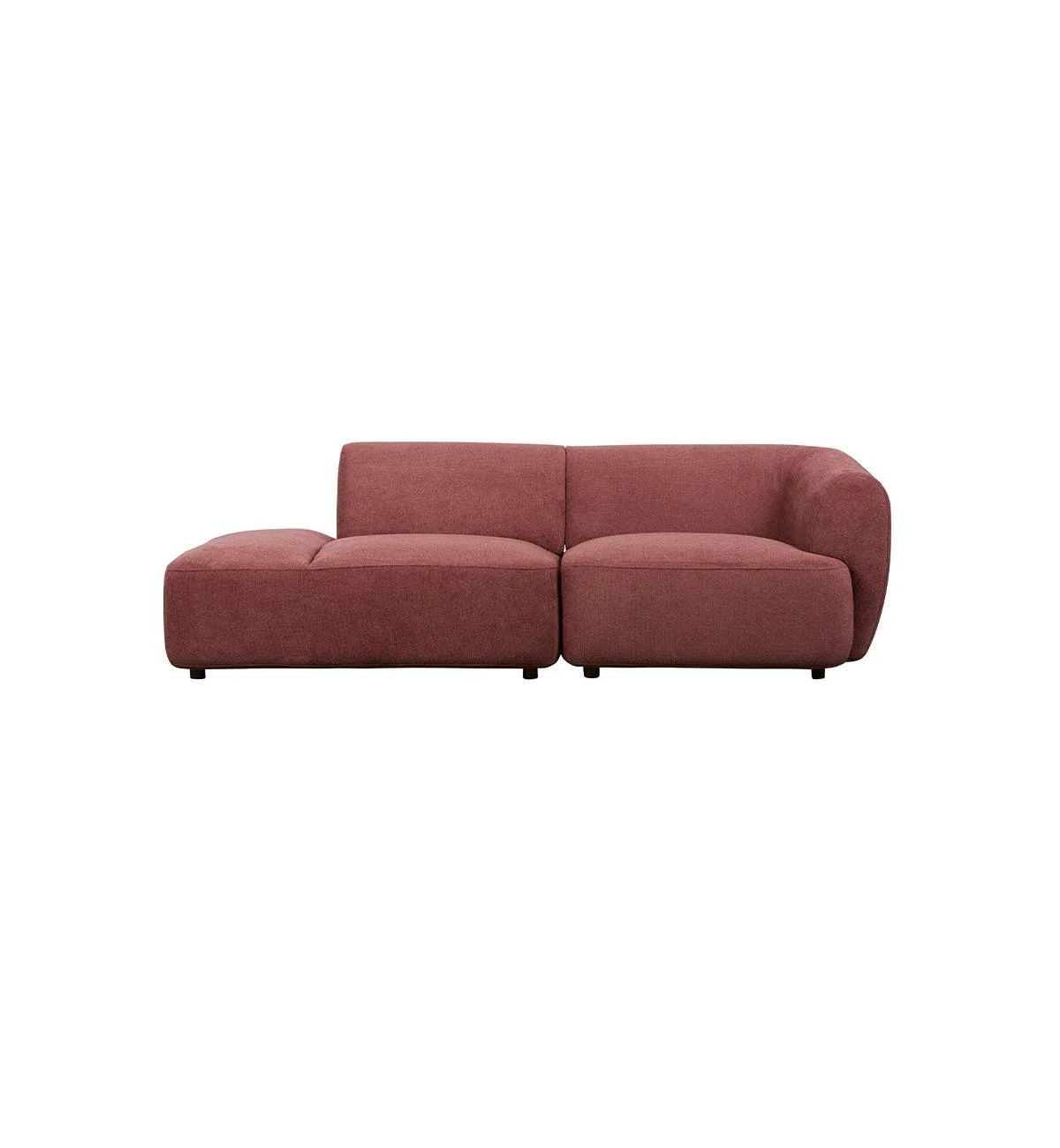 Sunday Sofa - 2 Seater - Open LHF End in Plum