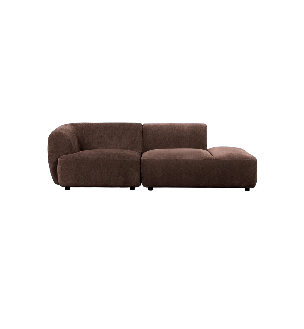 Sunday Sofa - 2 Seater - Open RHF End in Espresso