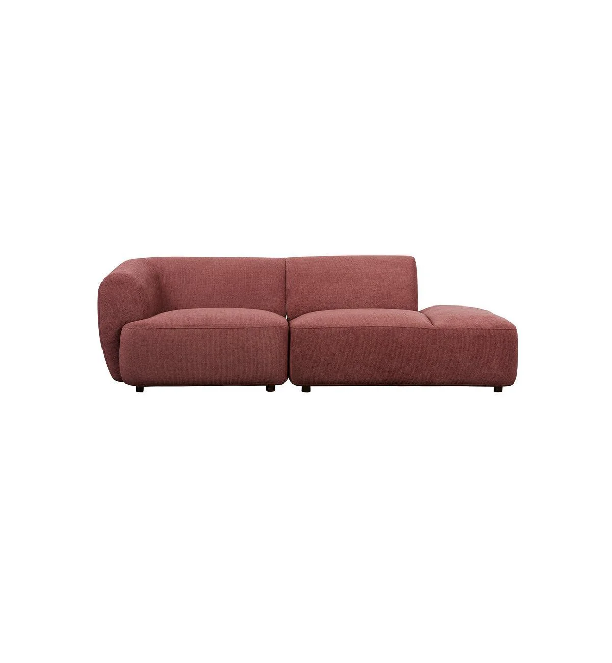 Sunday Sofa - 2 Seater - Open RHF End in Plum