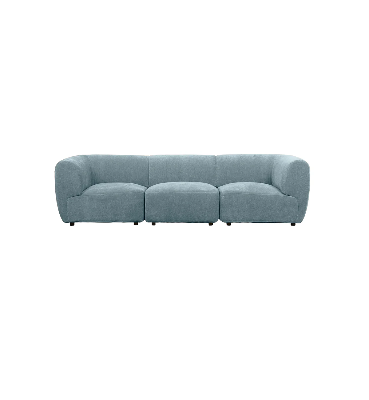 Sunday Sofa - 3 Seater with Corners in Powder Blue