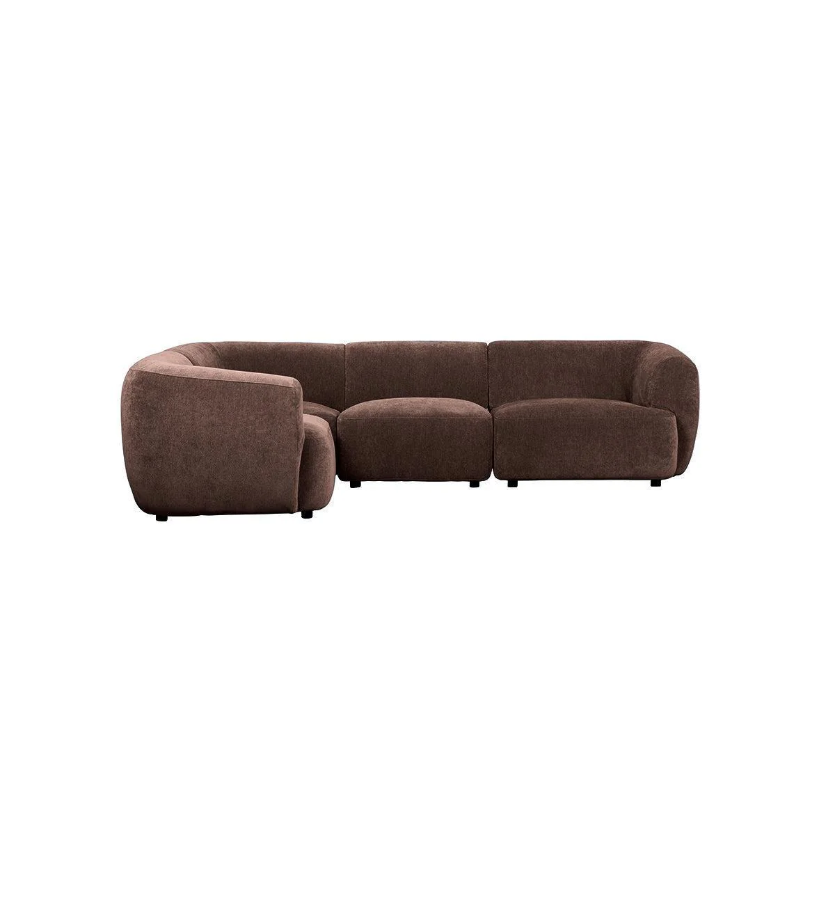 Sunday Sofa - 4 Piece L-Shape LHF in Espresso