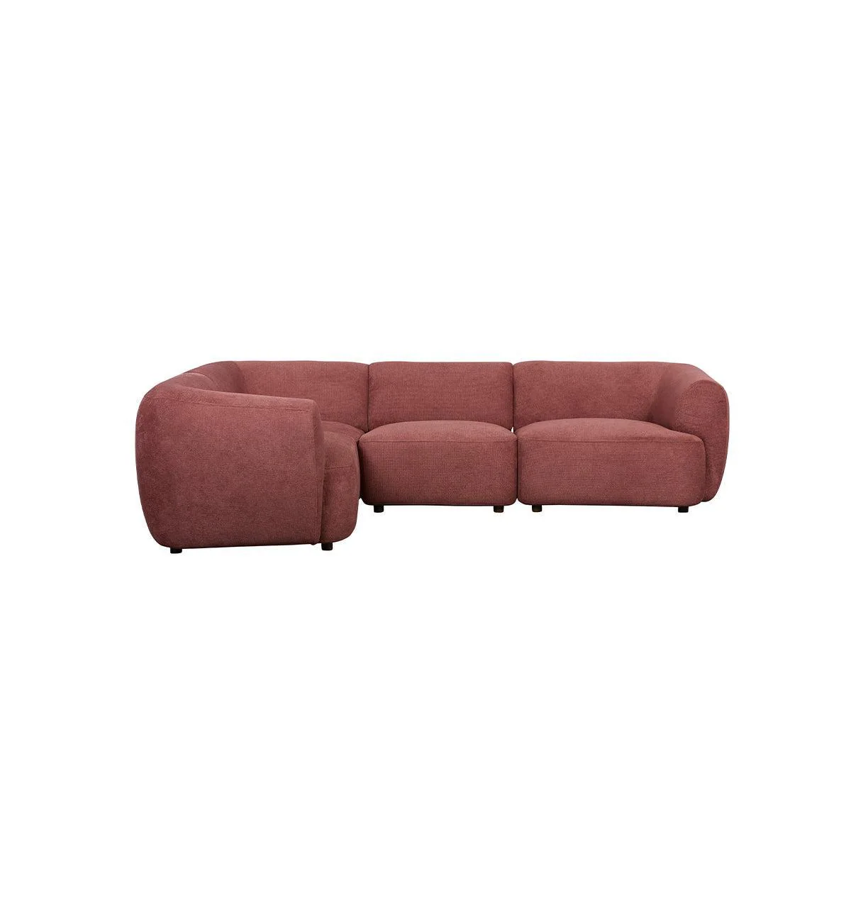Sunday Sofa - 4 Piece L-Shape LHF in Plum