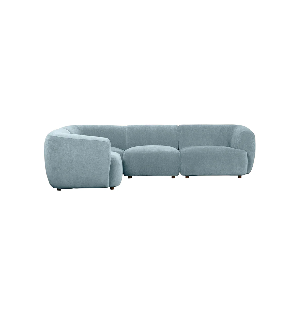 Sunday Sofa - 4 Piece L-Shape LHF in Powder Blue