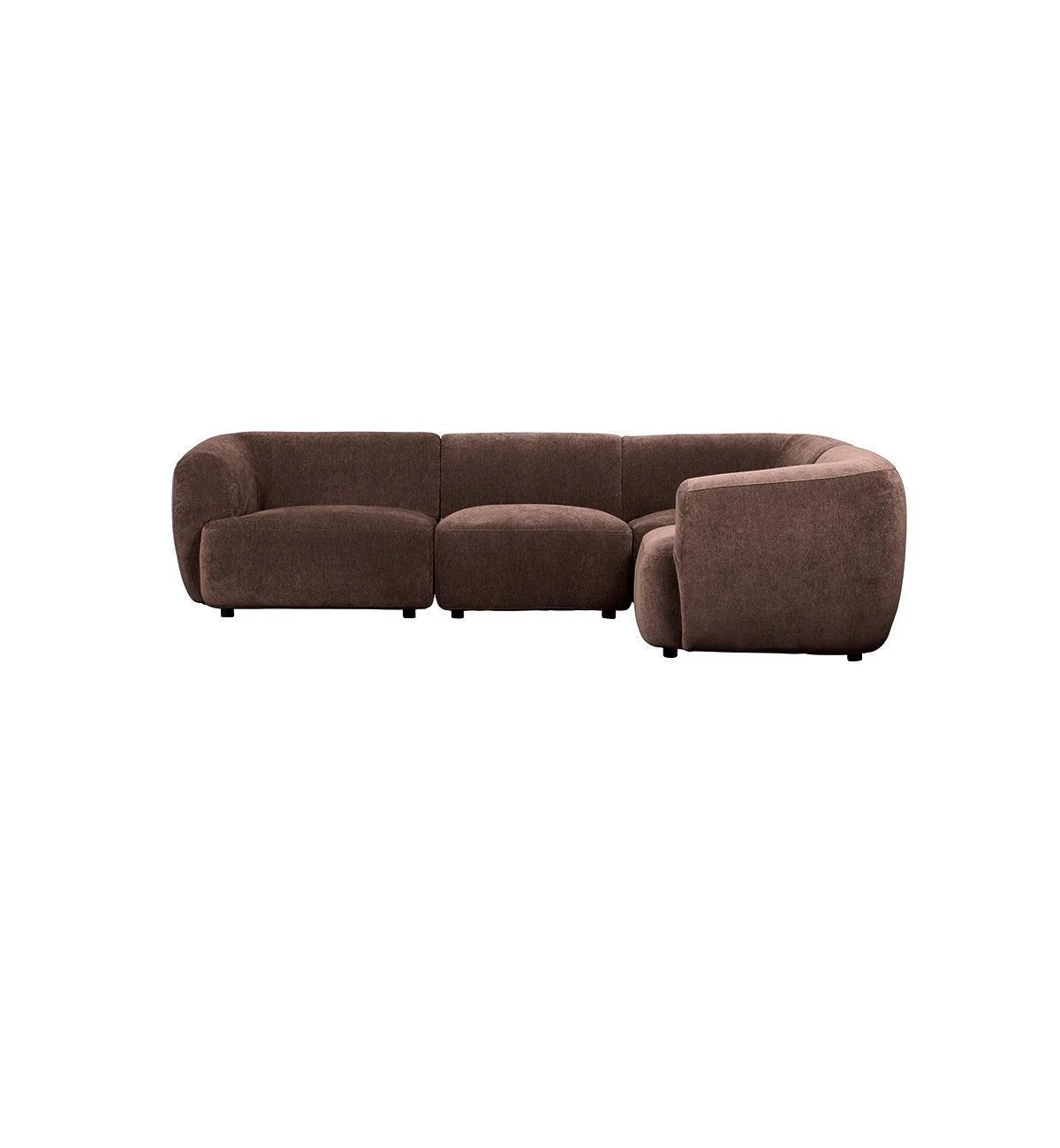Sunday Sofa - 4 Piece L-Shape RHF in Espresso