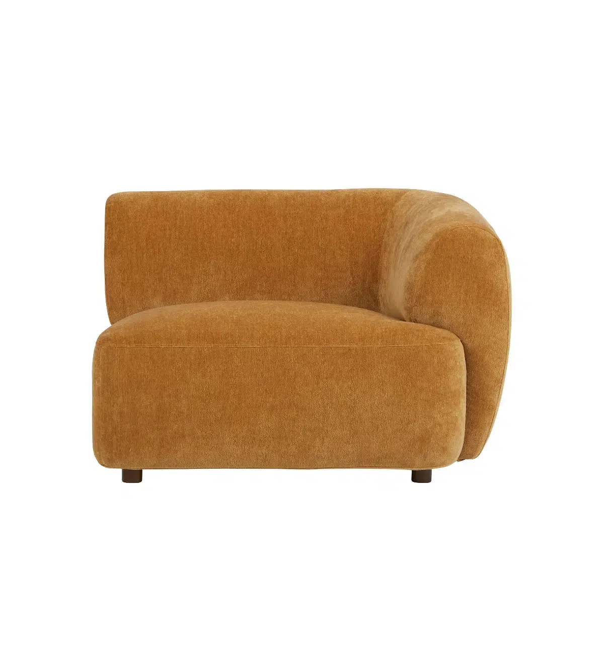 Sunday Sofa Curved 4-Seater In Whisky - Image 5