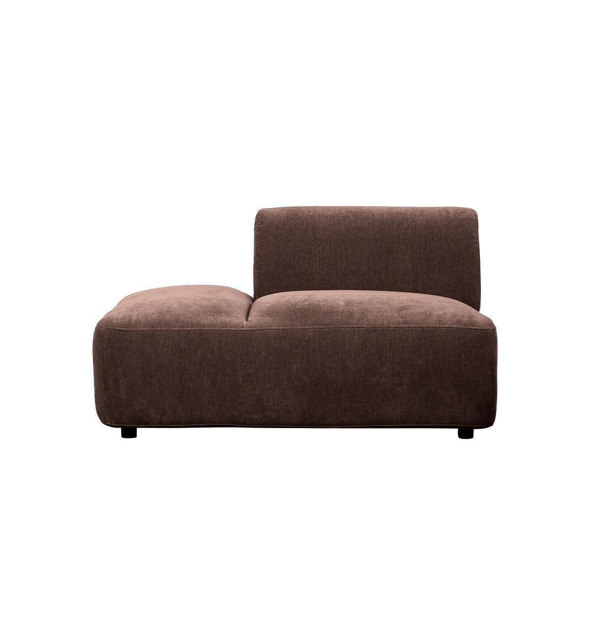 Sunday Sofa - Open End LHF in Espresso