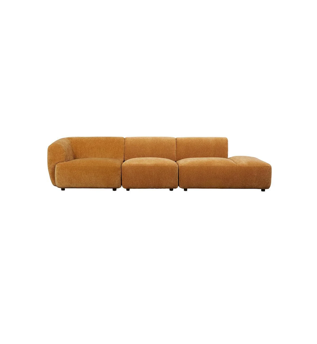 Sunday Sofa - 4 Seater RHF Open End in Whisky
