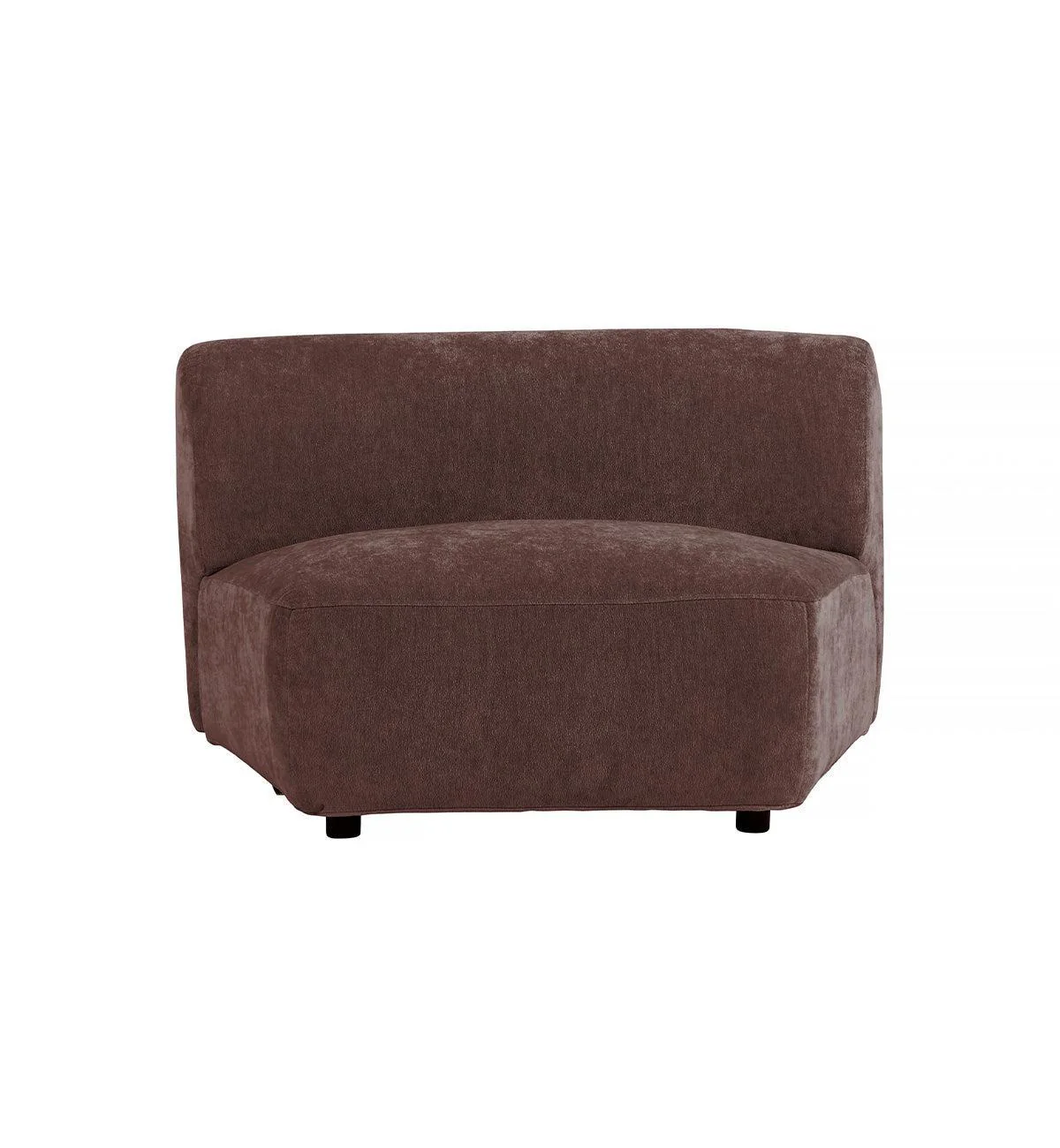 Sunday Sofa Armless Wedge In Espresso