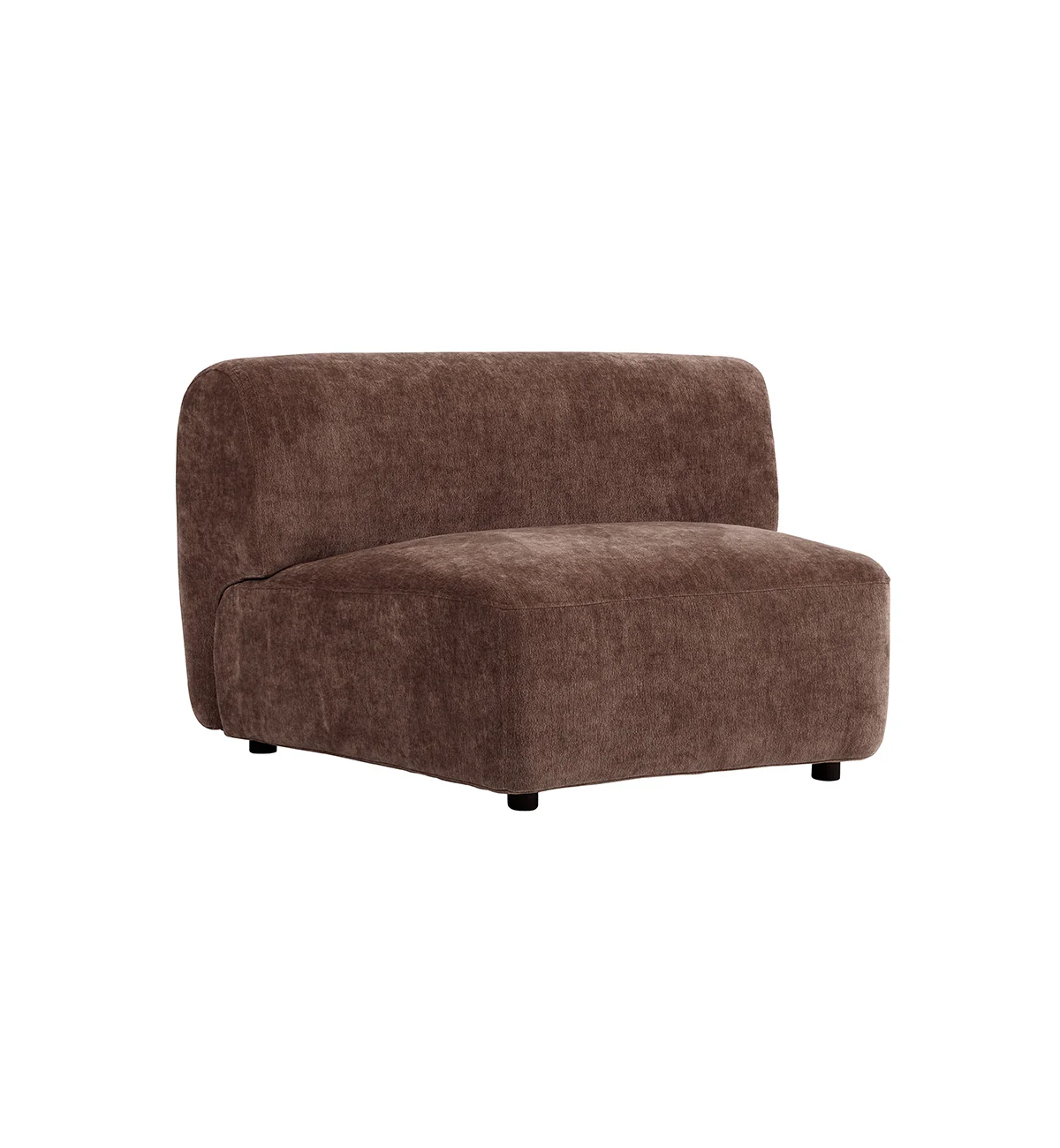 Sunday Sofa Armless Wedge In Espresso - Image 4