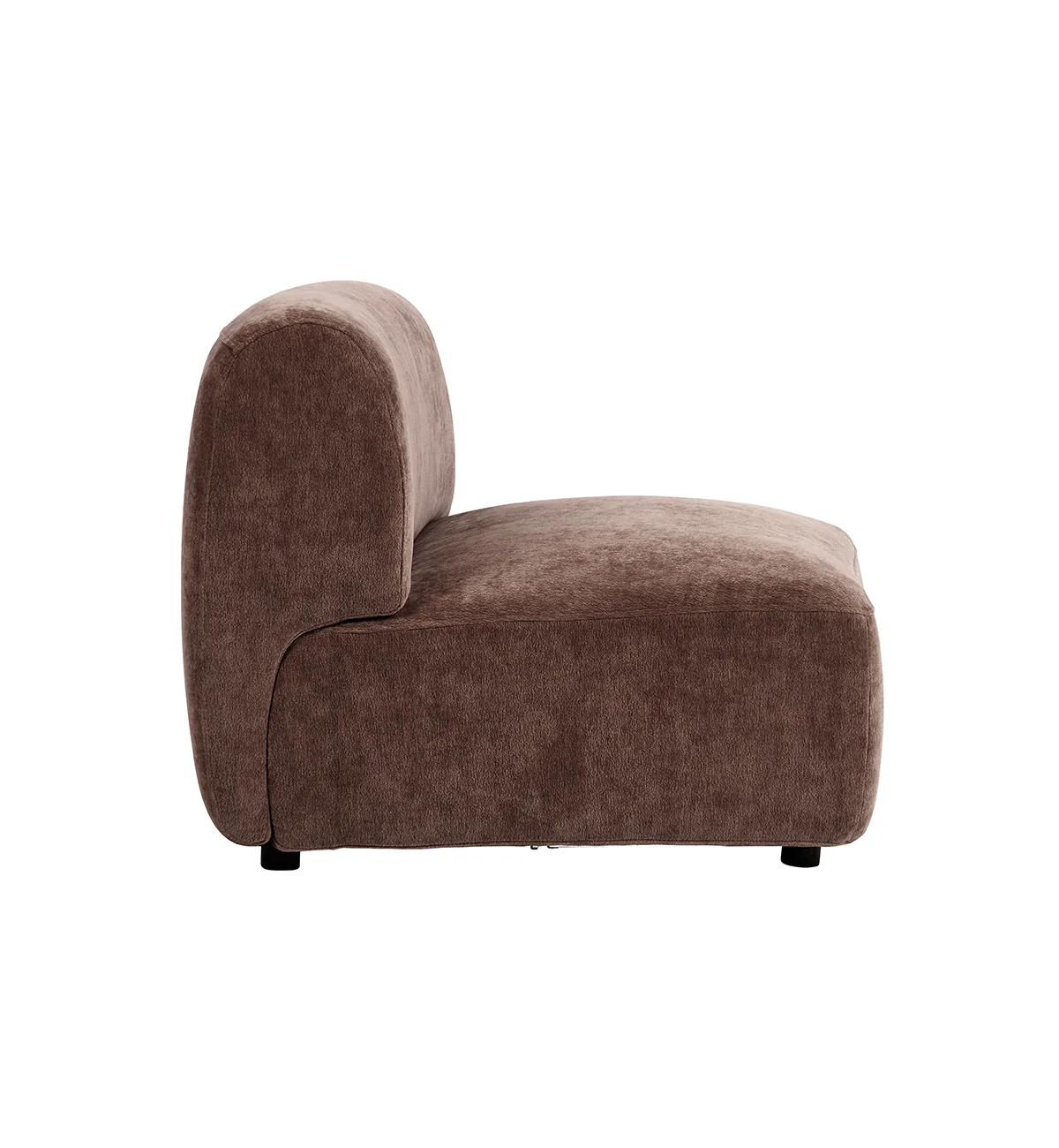 Sunday Sofa Armless Wedge In Espresso - Image 6