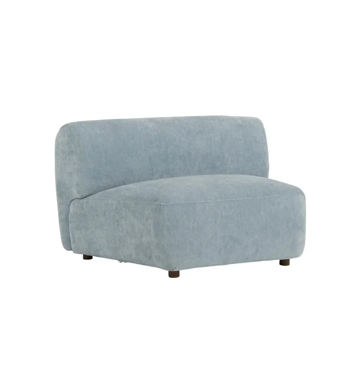 Sunday Sofa Armless Wedge In Powder Blue - Image 3