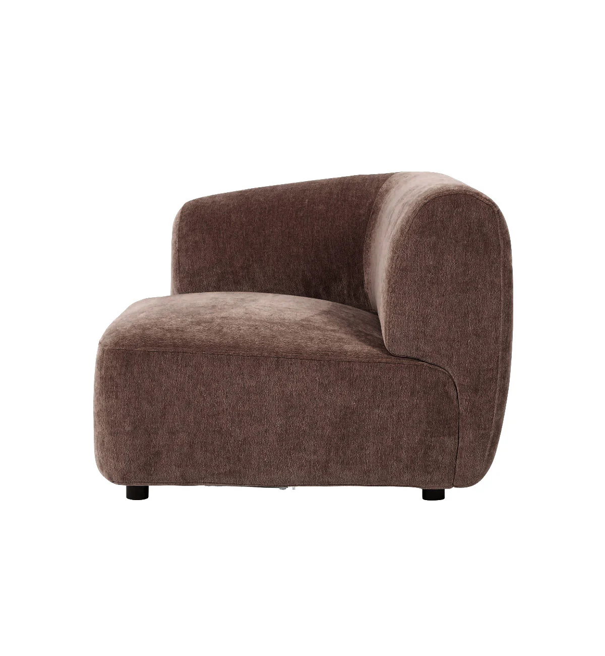 Sunday Sofa LHF Chair With Arm In Espresso - Image 5