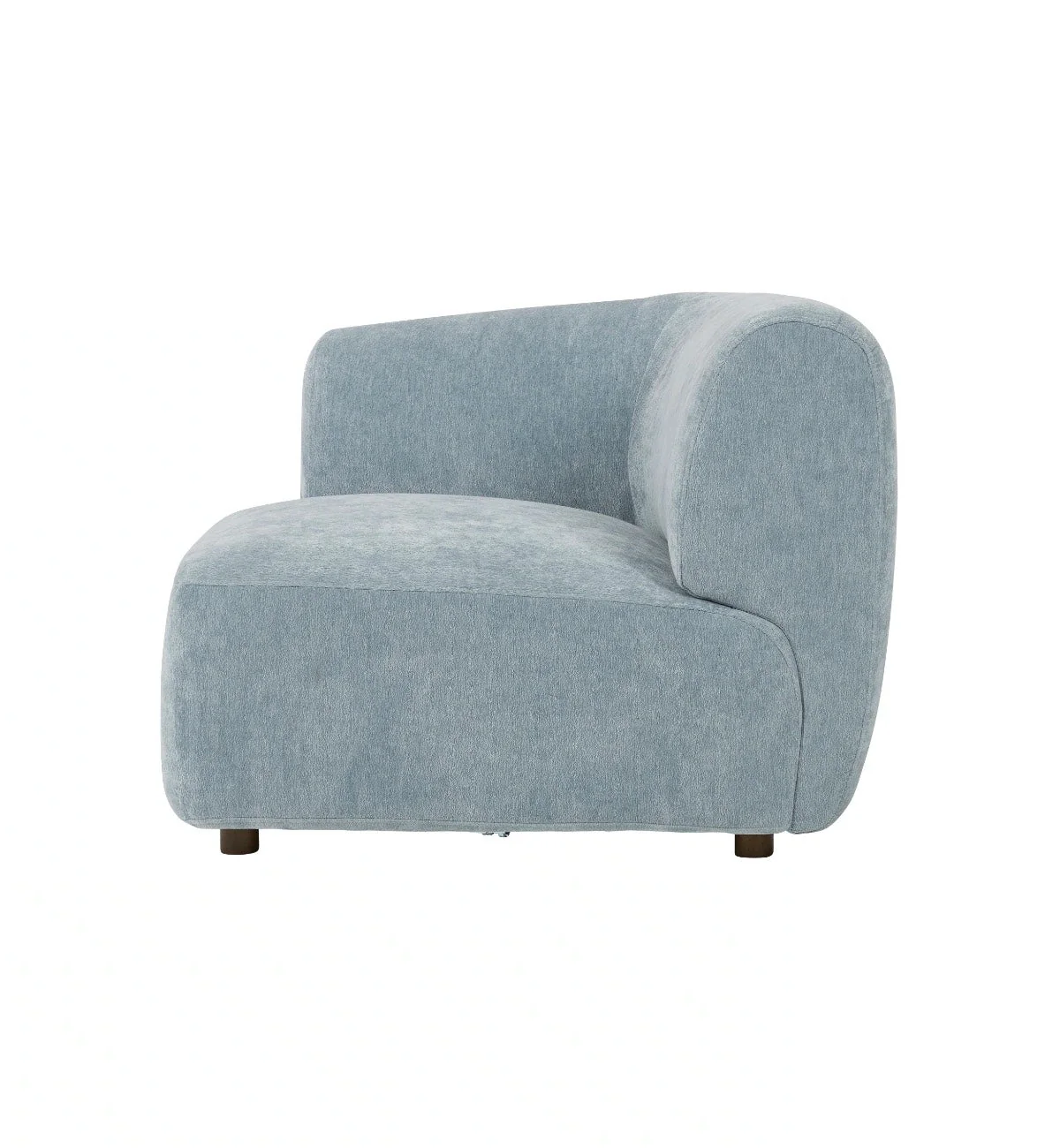 Sunday Sofa Chair With Arm - LHF In Powder Blue - Image 3