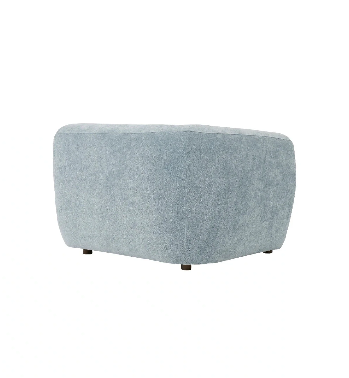 Sunday Sofa Chair With Arm - LHF In Powder Blue - Image 5