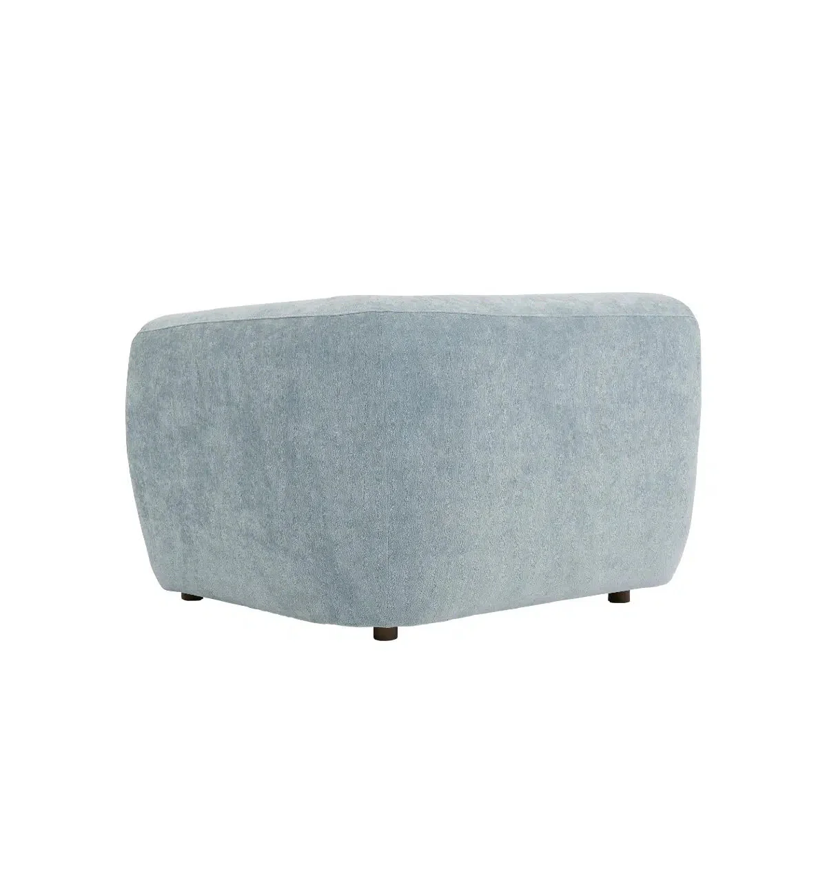 Sunday Sofa Chair With Arm - RHF In Powder Blue - Image 5