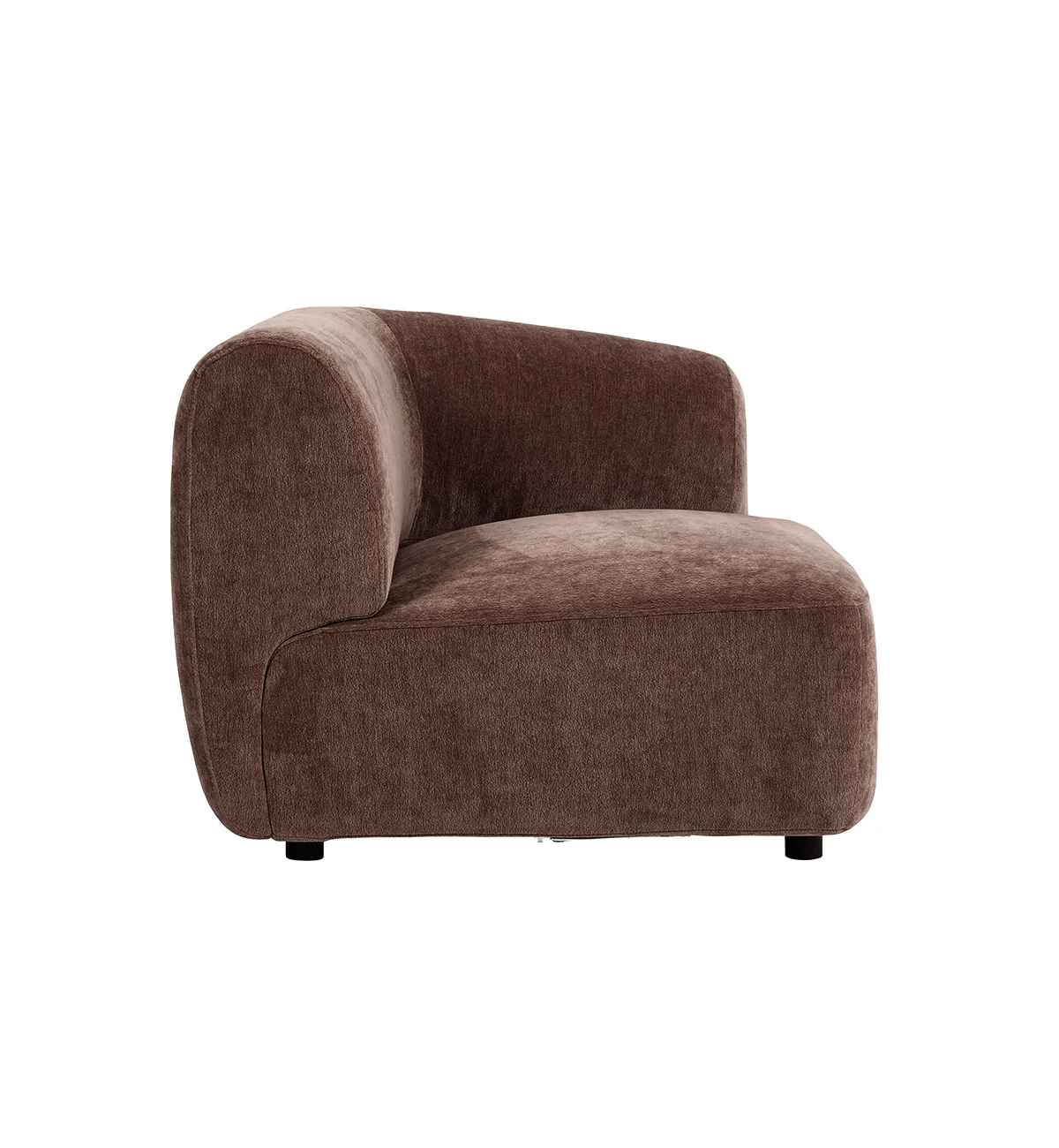 Sunday Sofa RHF Chair With Arm In Espresso - Image 6