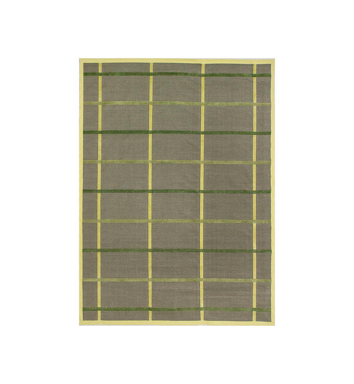 The Parlour Dhurrie in Olive
