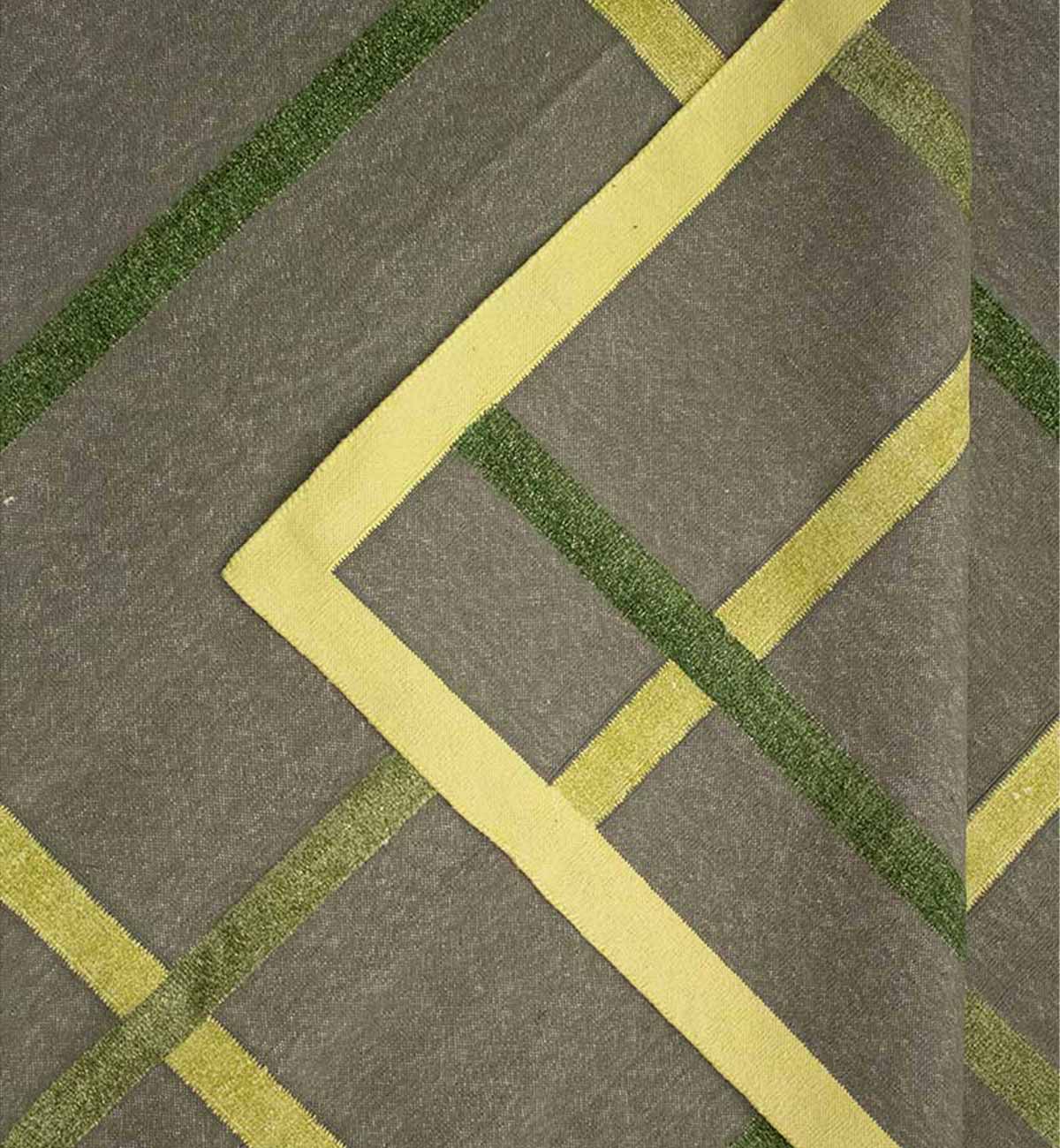 The Parlour Dhurrie in Olive - Image 3
