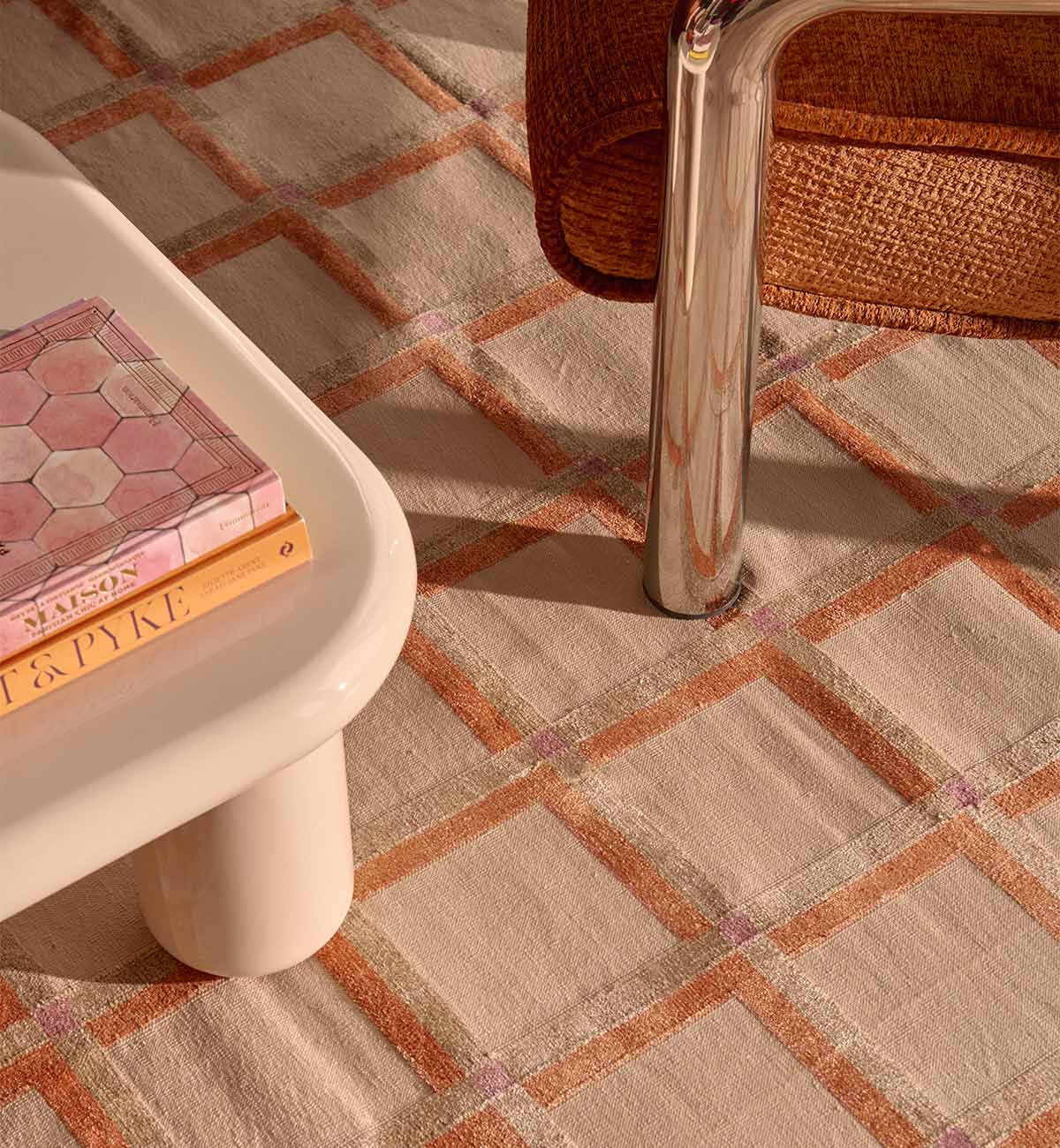 Tiggi Glossy Coffee Table In Tofu - Image 5