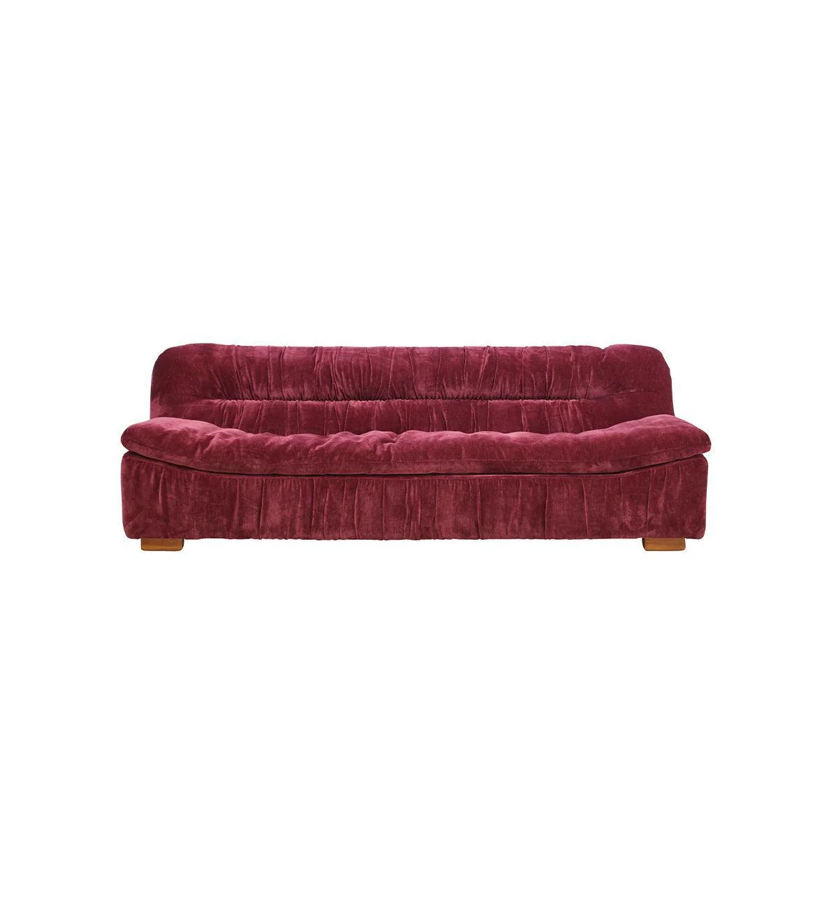 Time Out Sofa in Burgundy