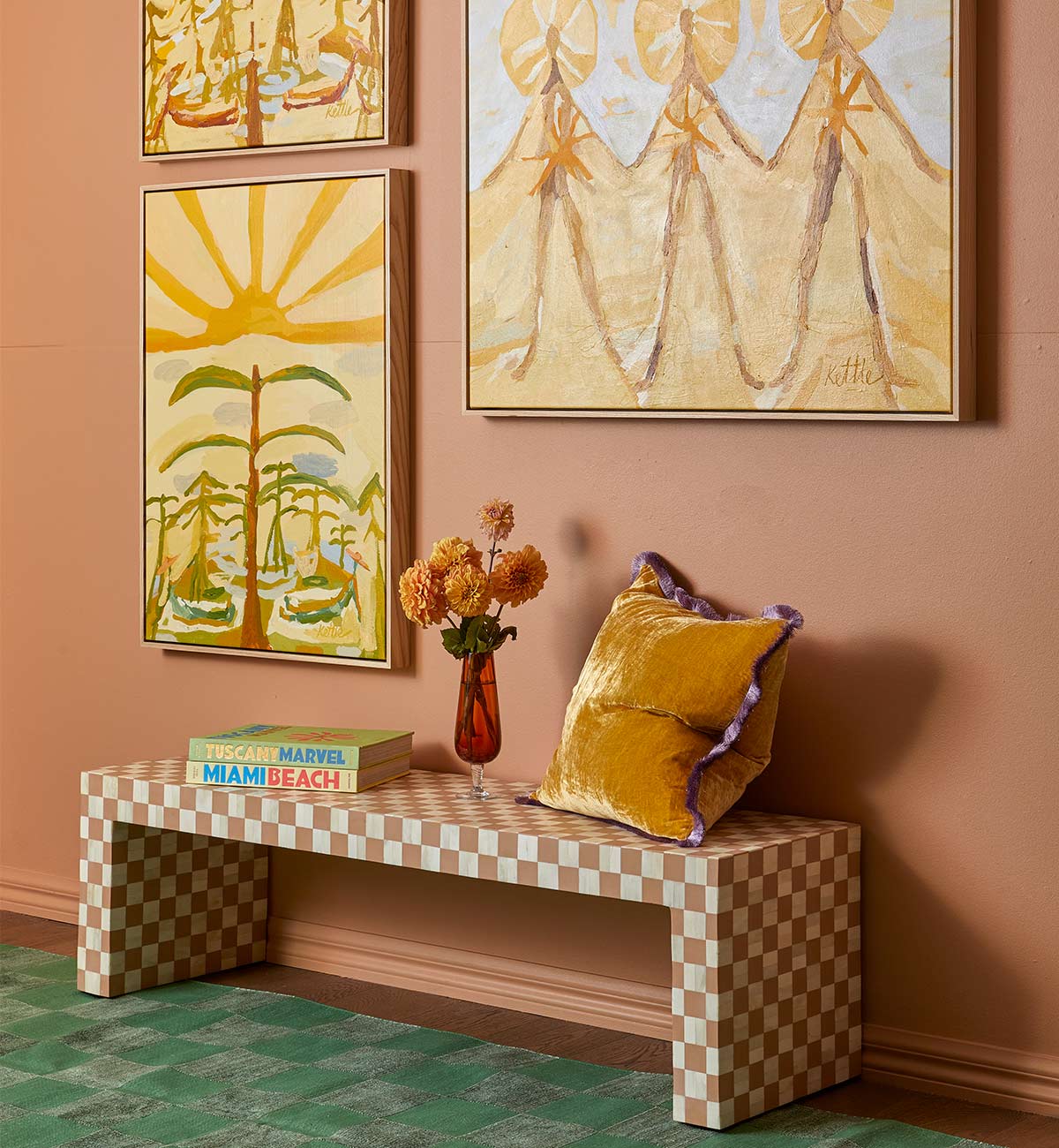 Utopia Cushion In Citrine - Image 6