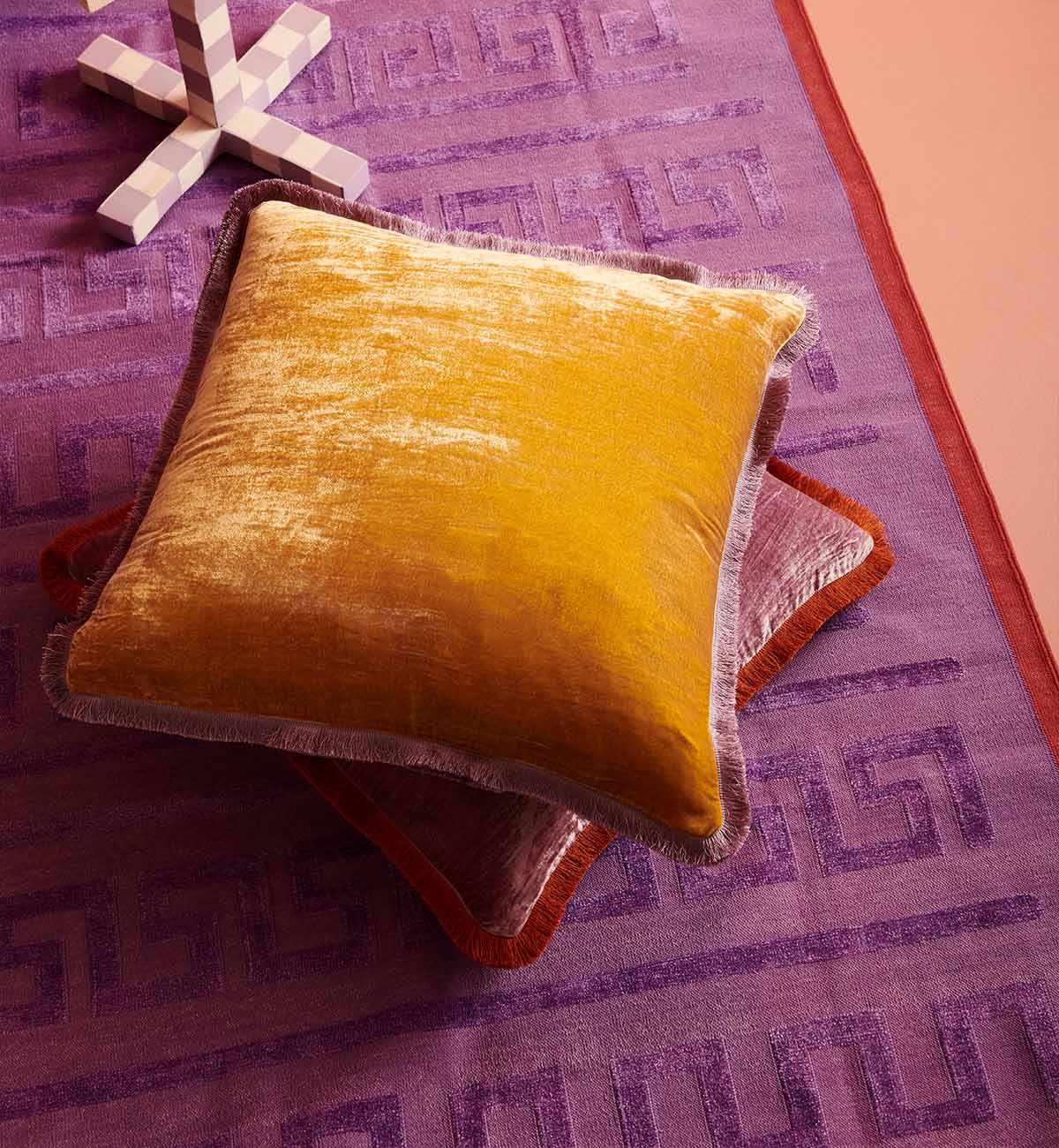 Utopia Cushion In Citrine - Image 8