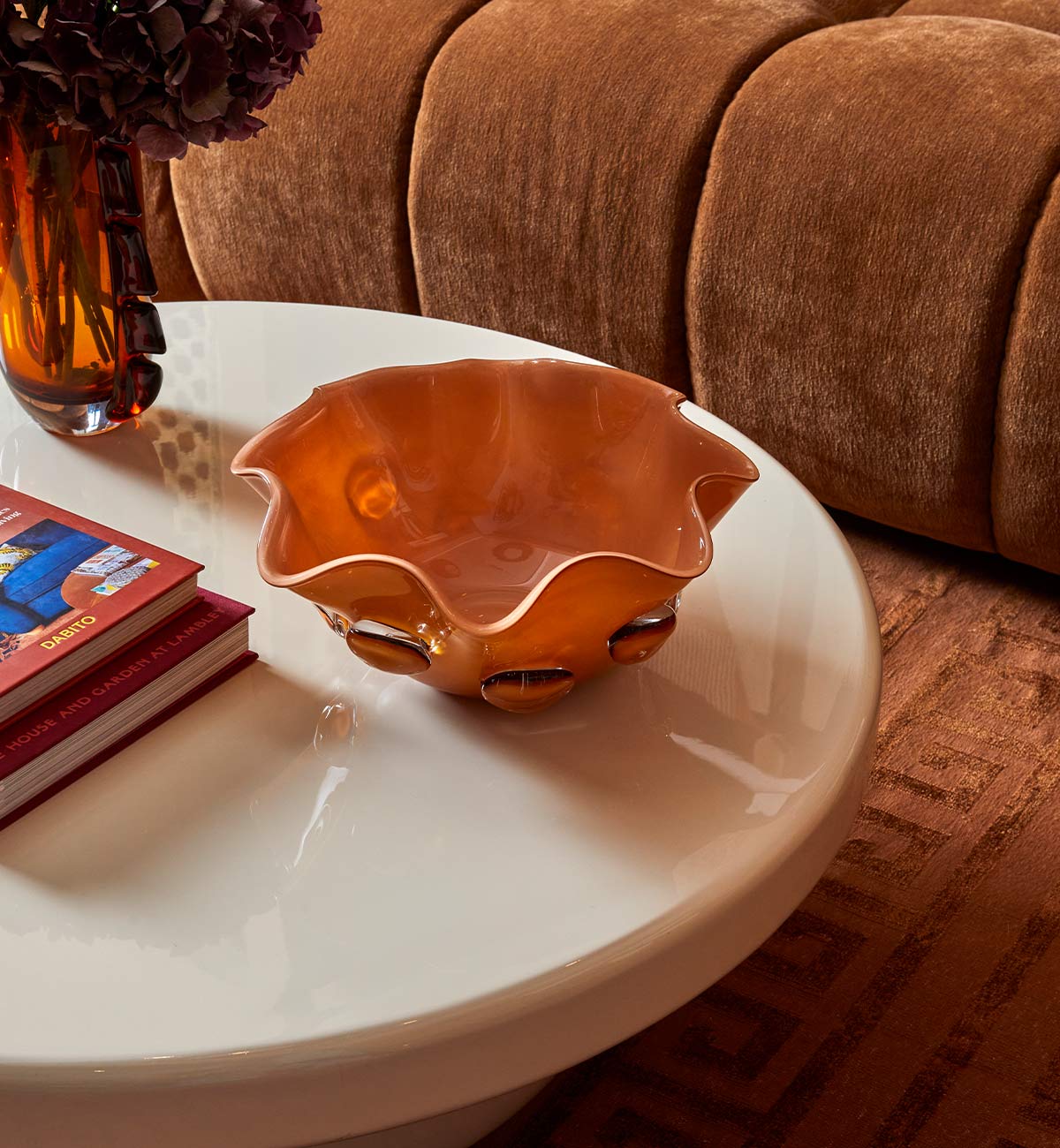 Wavy Bowl in Amber - Image 2