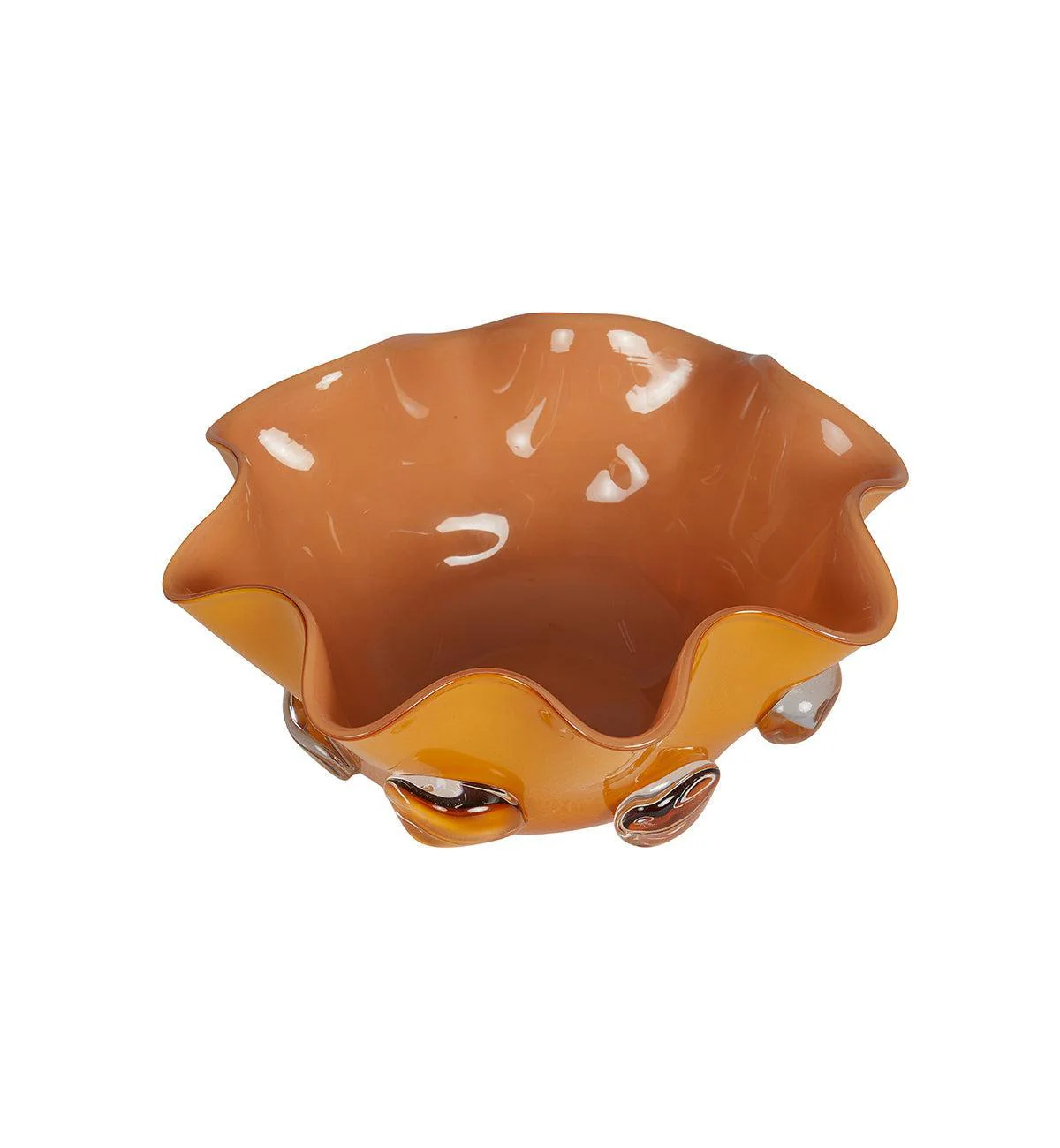 Wavy Bowl in Amber - Image 9