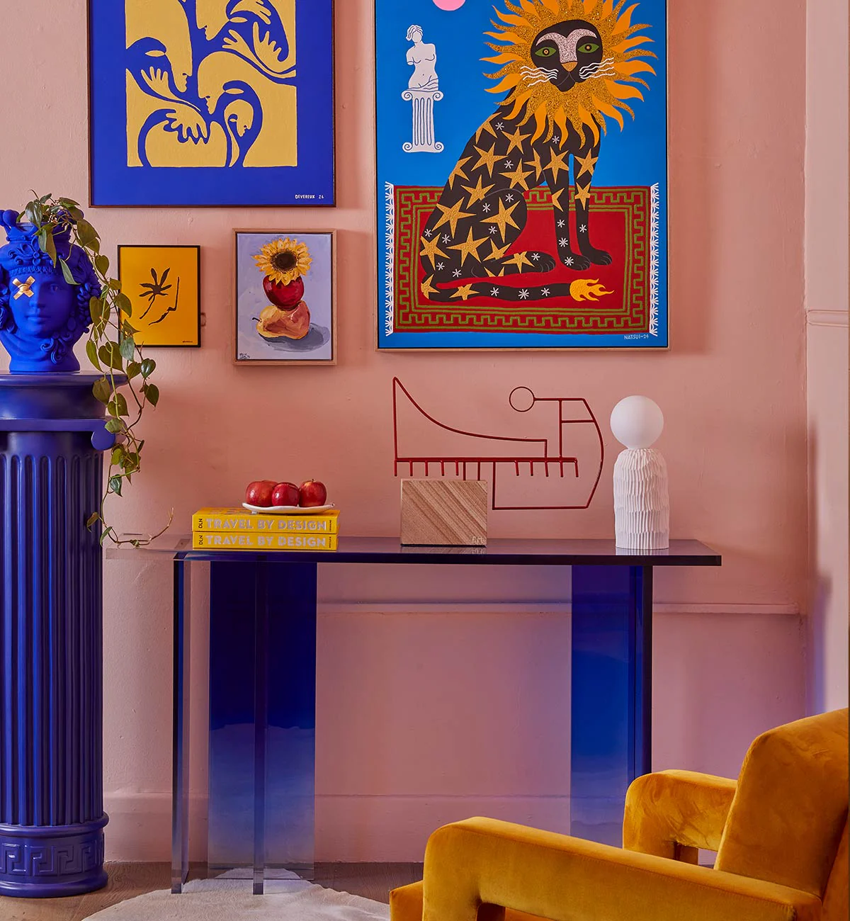 Wild Side Console In Cobalt - Image 3